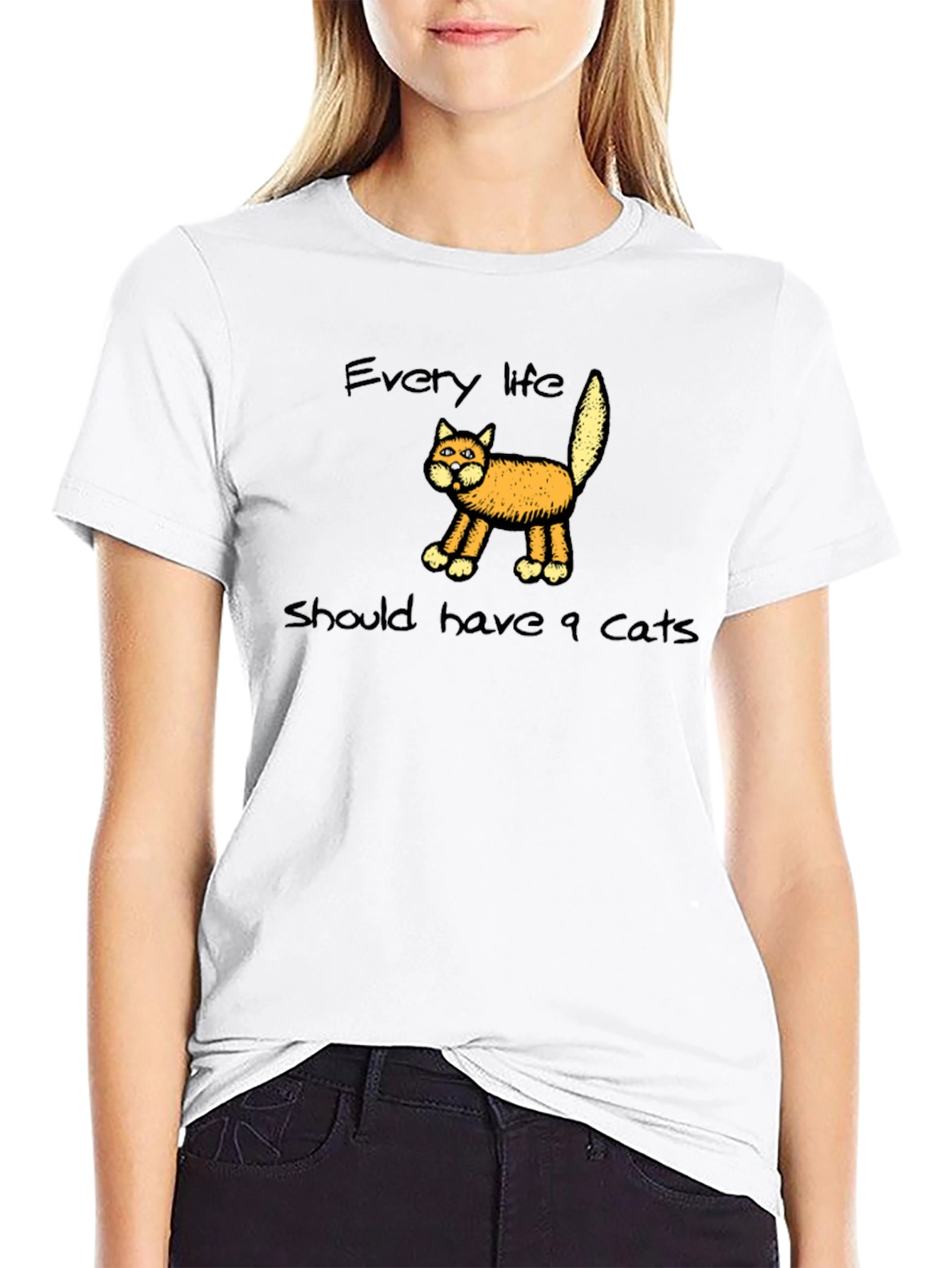 Every Life Should Have 9 Cats T-Shirt