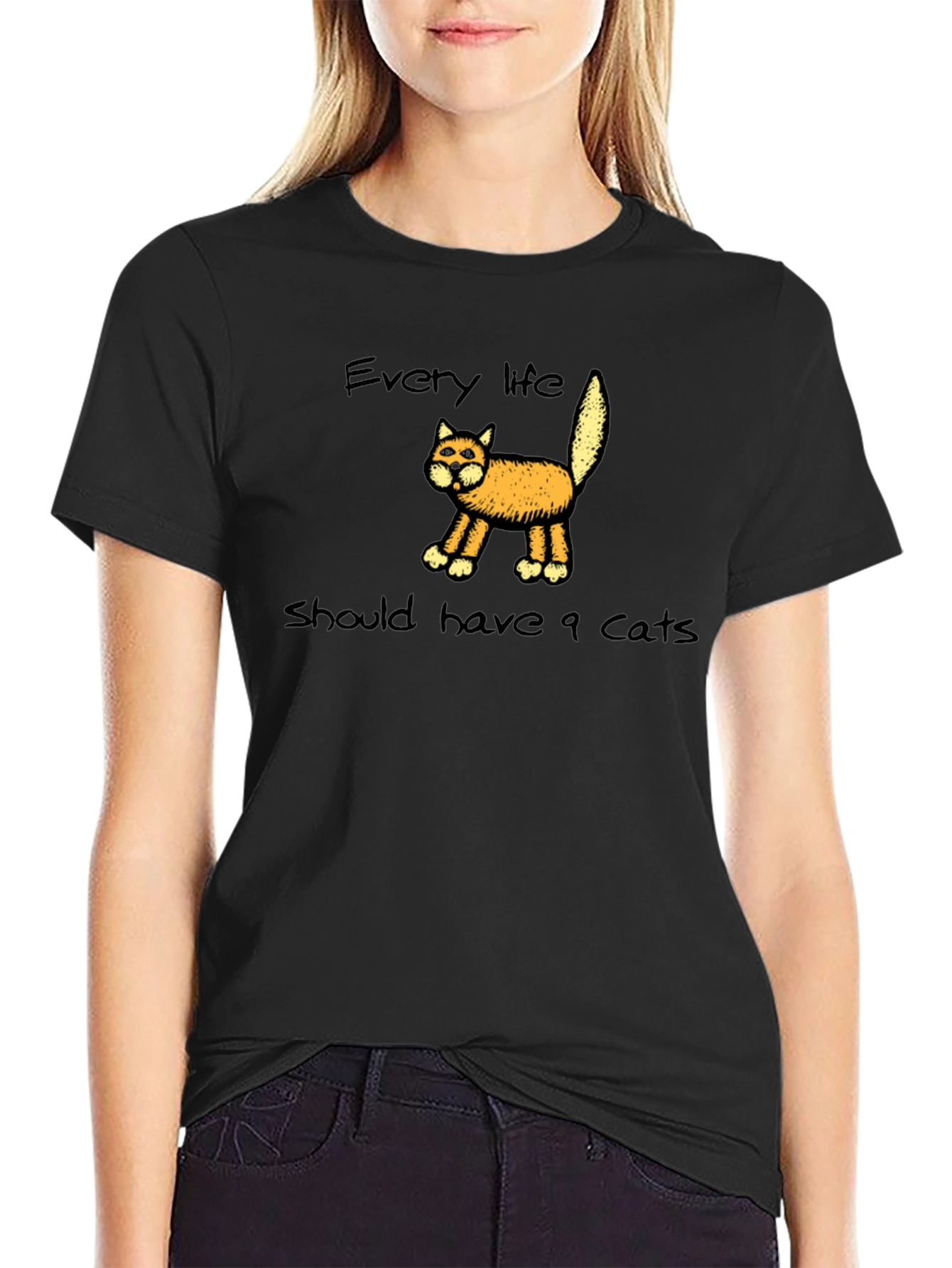 Every Life Should Have 9 Cats T-Shirt