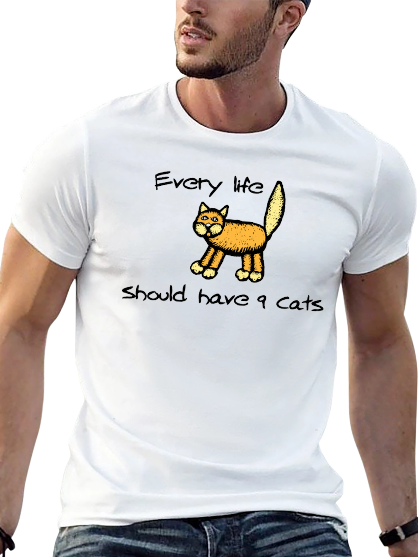 Every Life Should Have 9 Cats T-Shirt
