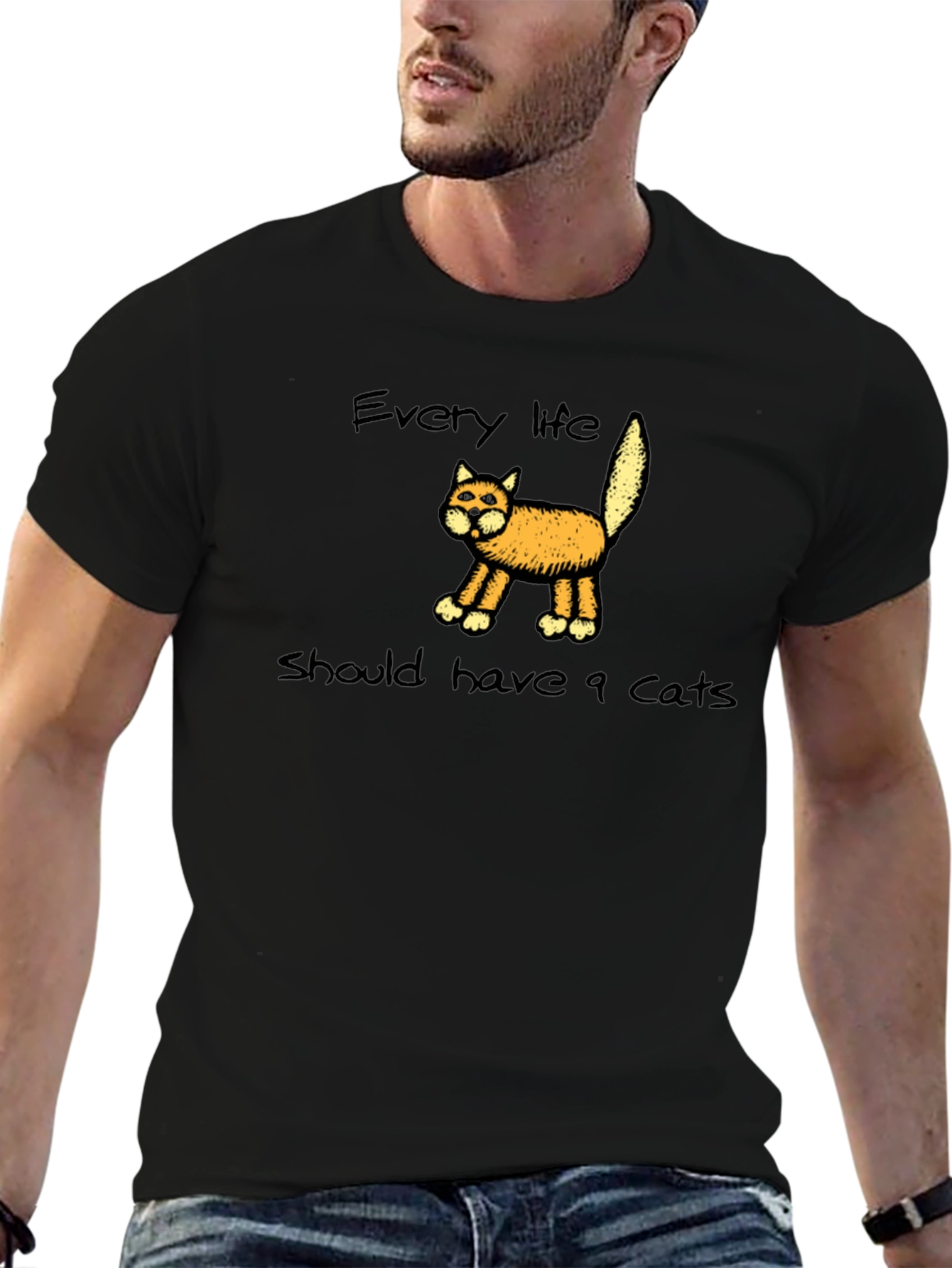 Every Life Should Have 9 Cats T-Shirt