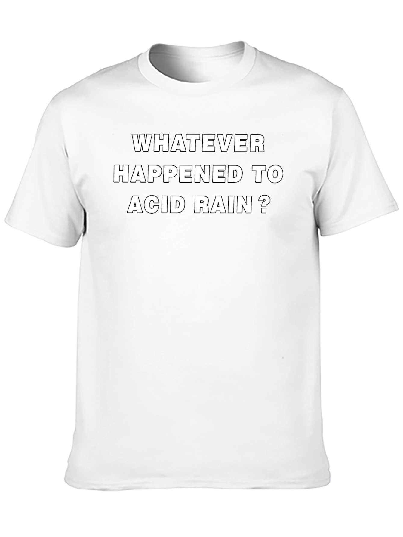 Acid Rain Graphic Tee - Sarcastic Novelty T-Shirt