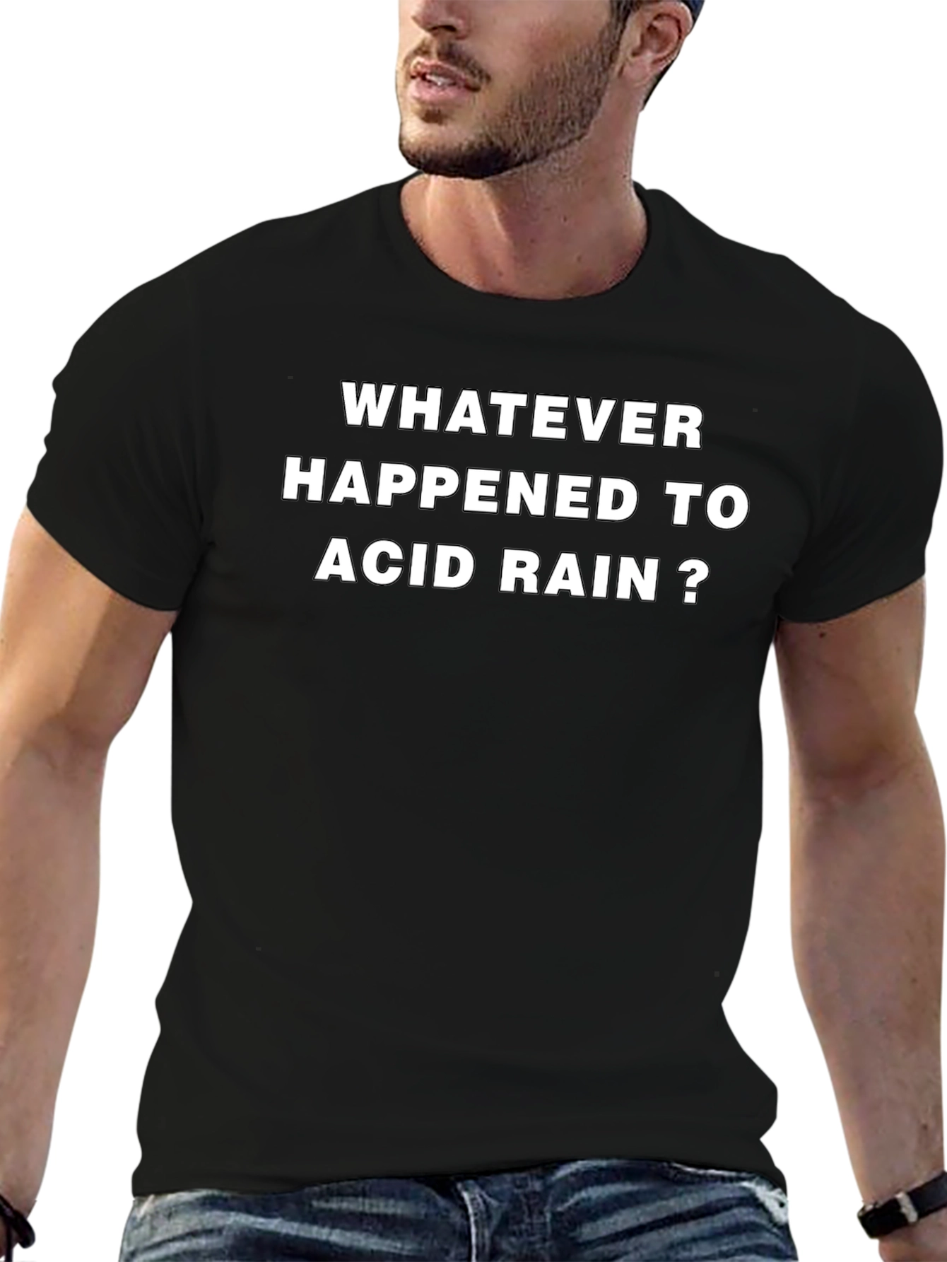 Acid Rain Graphic Tee - Sarcastic Novelty T-Shirt