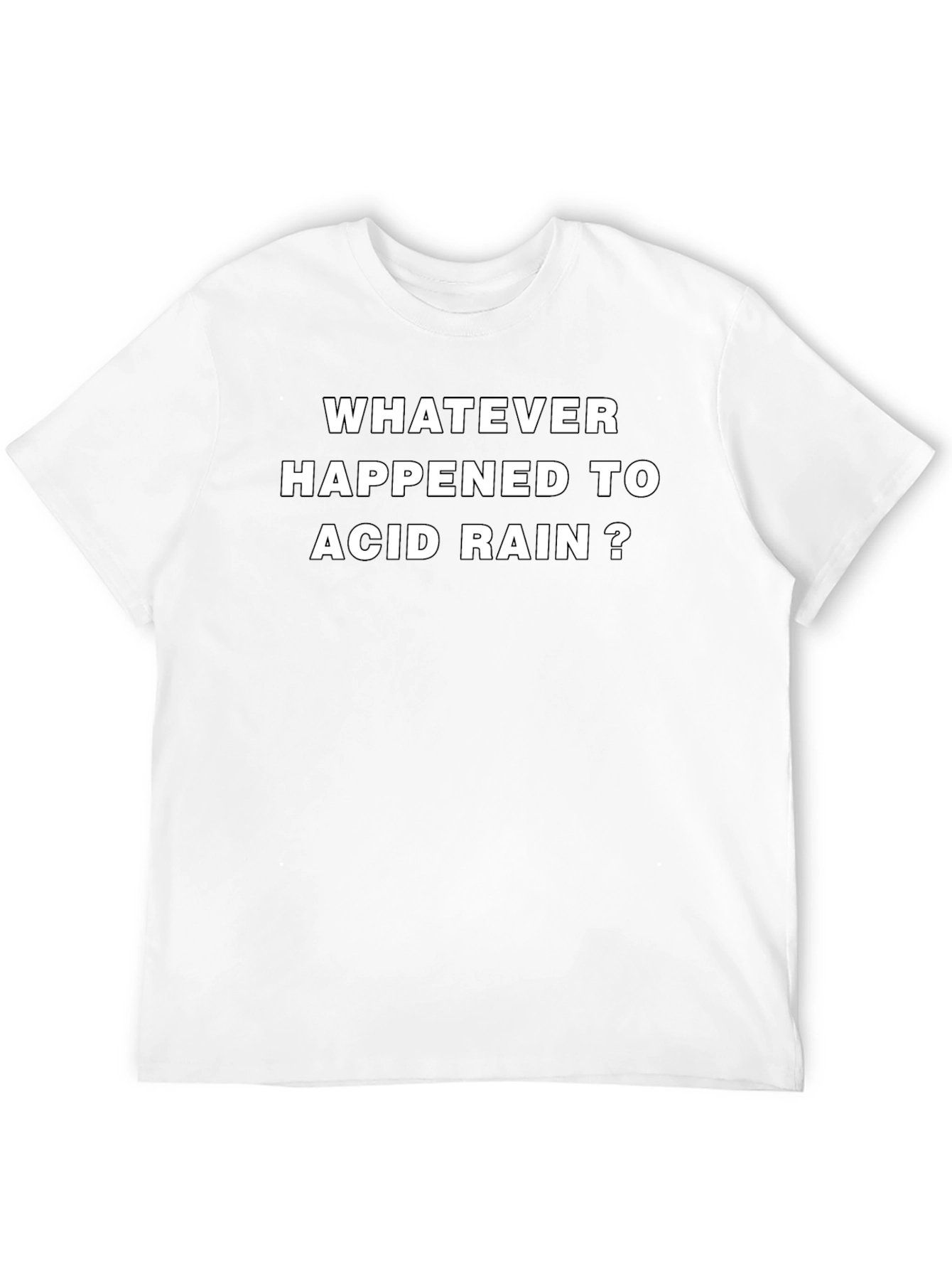 Acid Rain Graphic Tee - Sarcastic Novelty T-Shirt