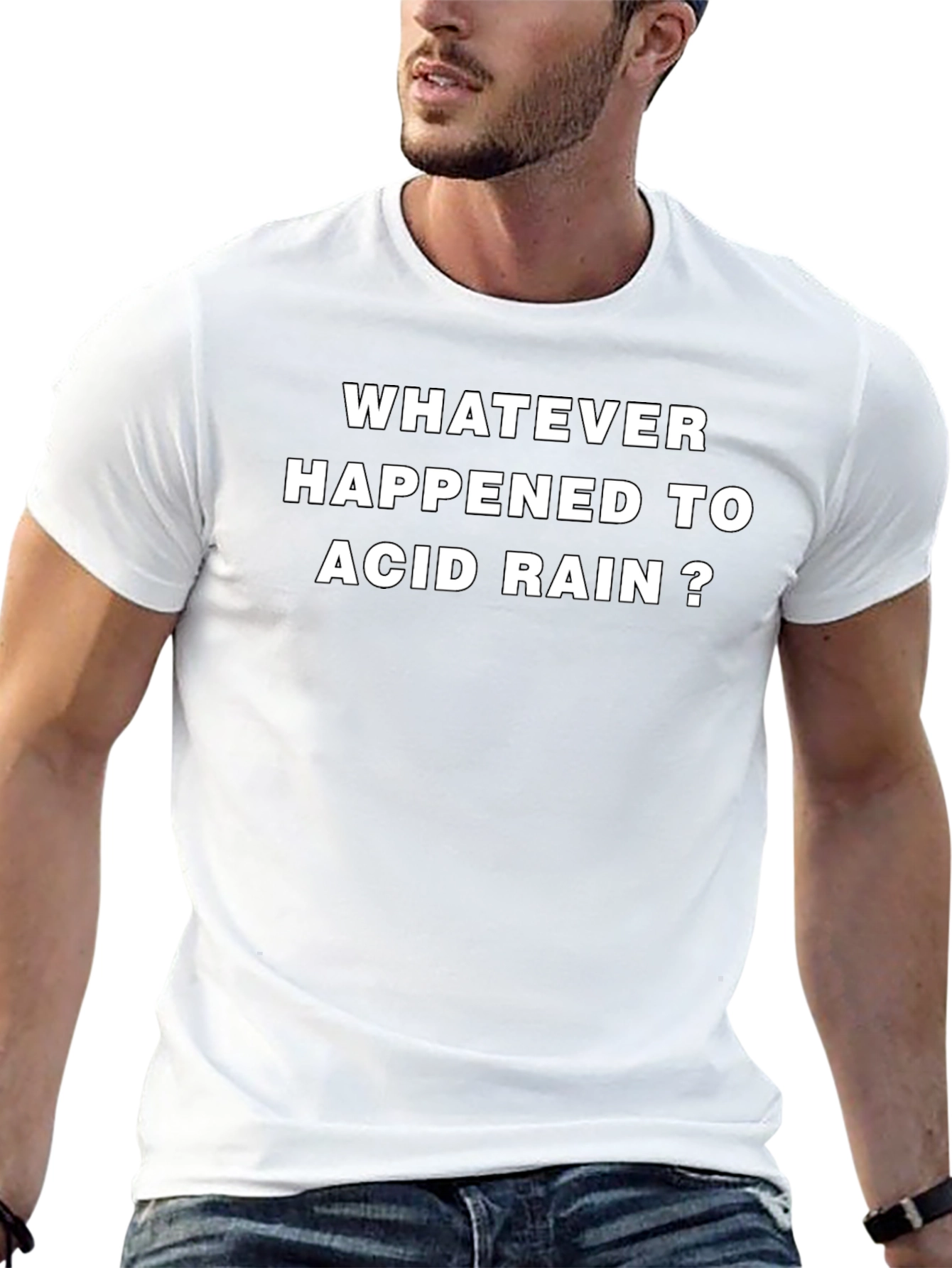 Acid Rain Graphic Tee - Sarcastic Novelty T-Shirt