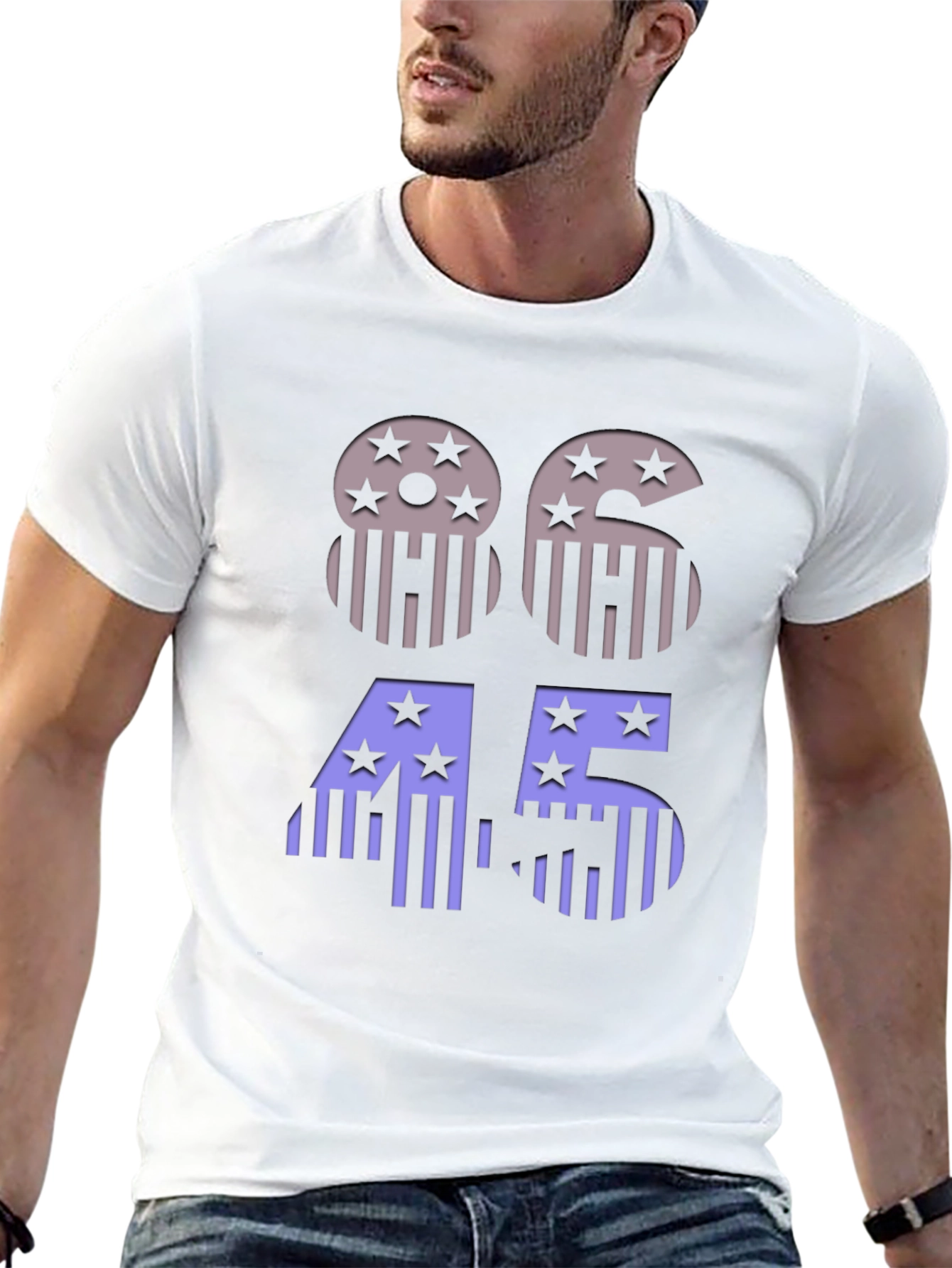 86 45 T-Shirt - Anti-Trump Political Tee
