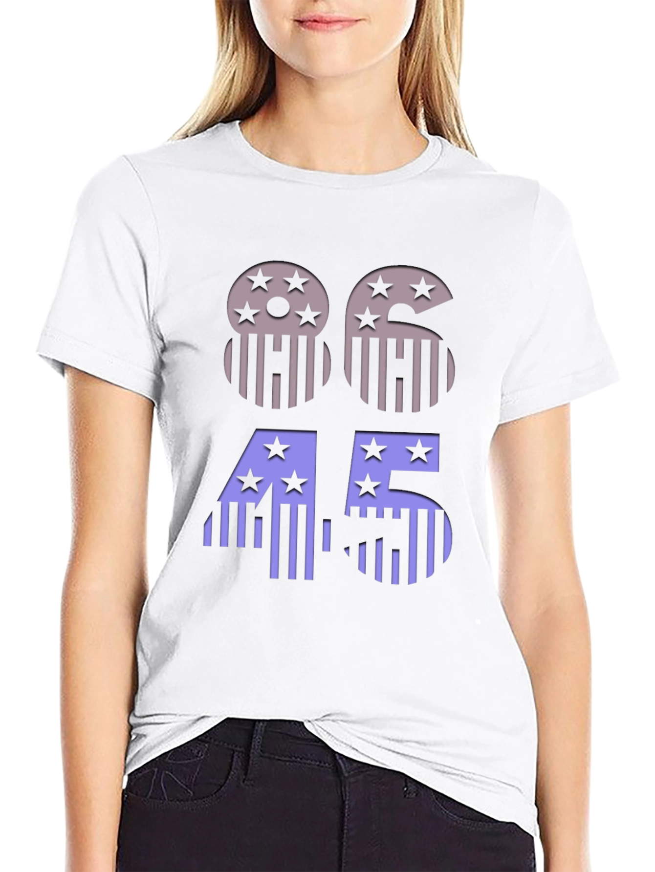 86 45 T-Shirt - Anti-Trump Political Tee