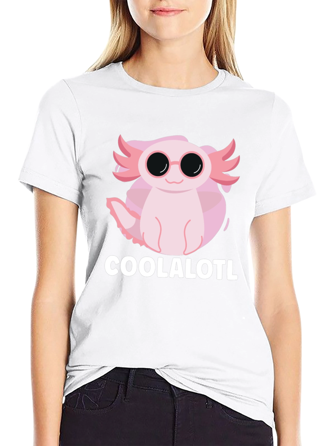 Coolalotl Axolotl T-Shirt - Fun Aquatic Tee