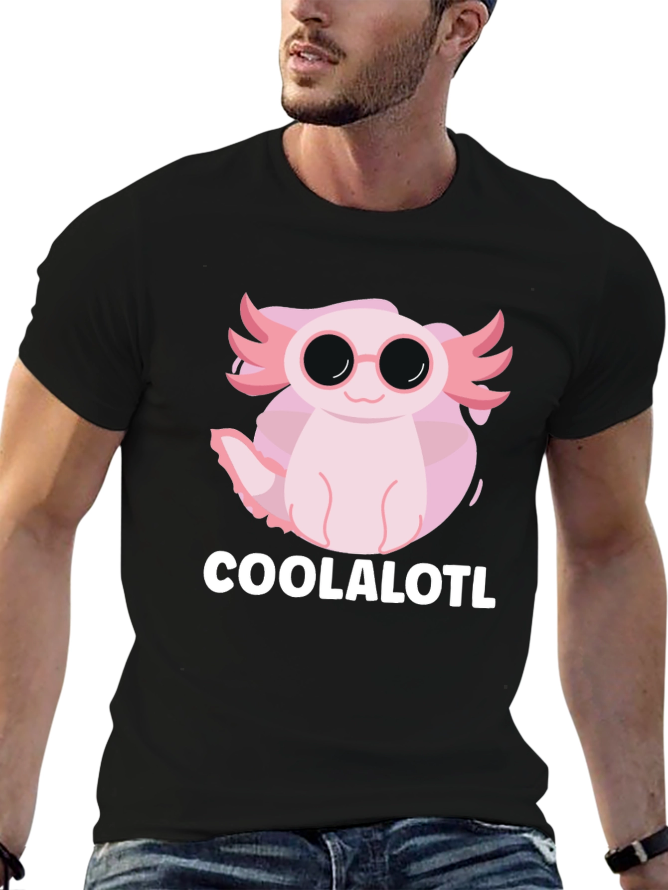 Coolalotl Axolotl T-Shirt - Fun Aquatic Tee