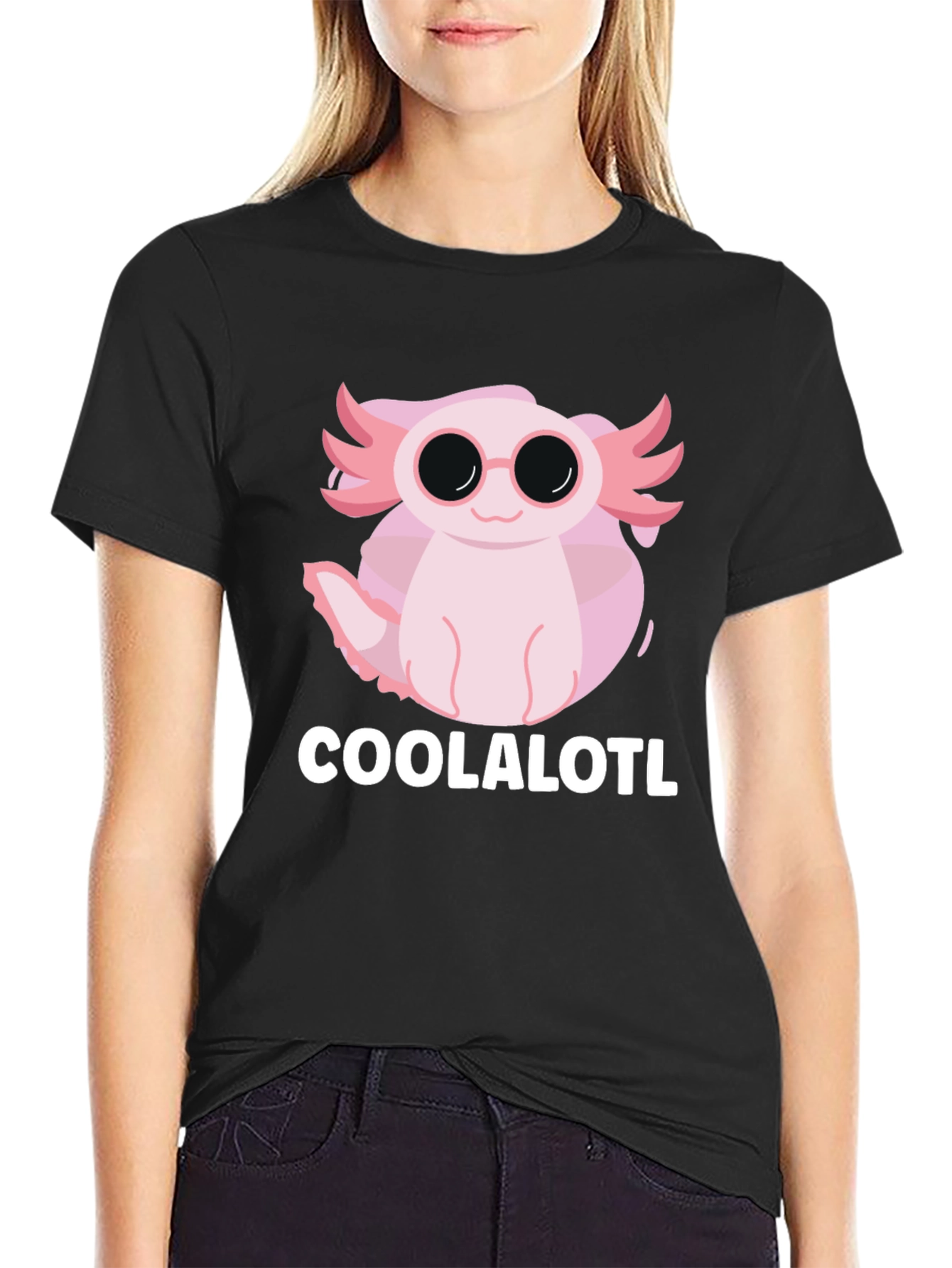 Coolalotl Axolotl T-Shirt - Fun Aquatic Tee