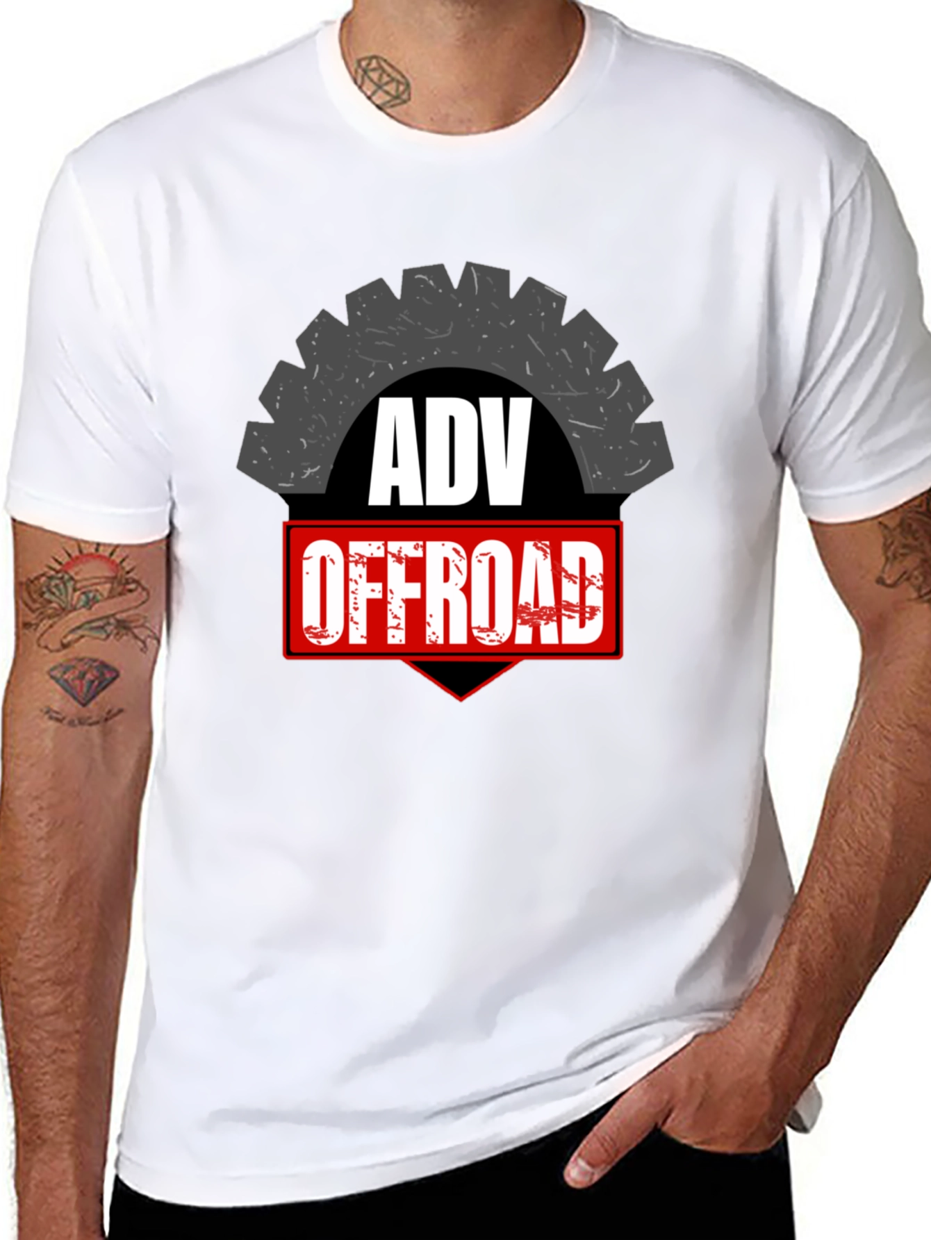 ADV Offroad Graphic T-Shirt - Black