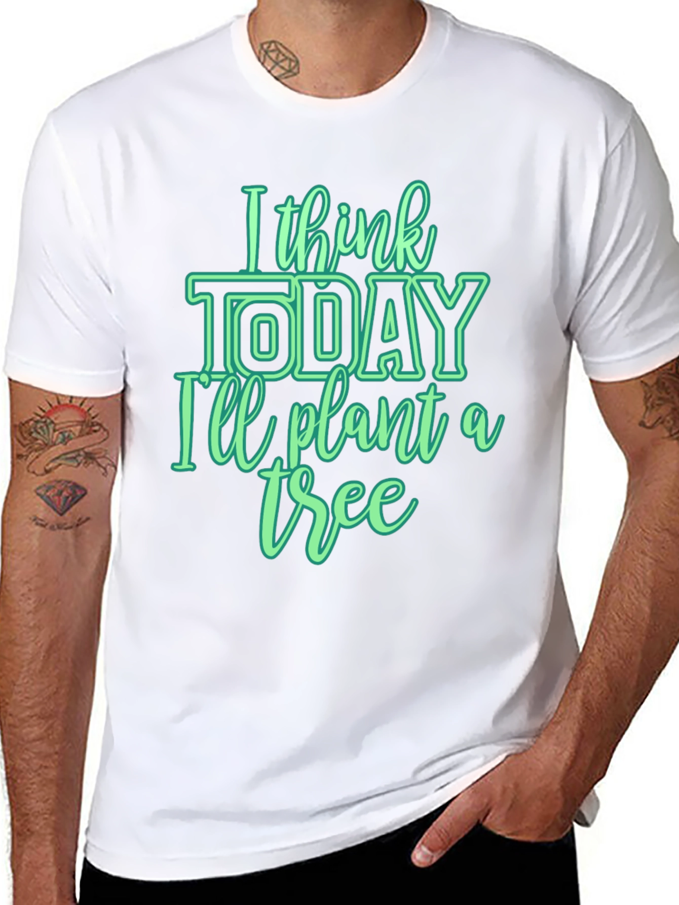 Plant a Tree T-Shirt: Eco-Friendly Graphic Tee