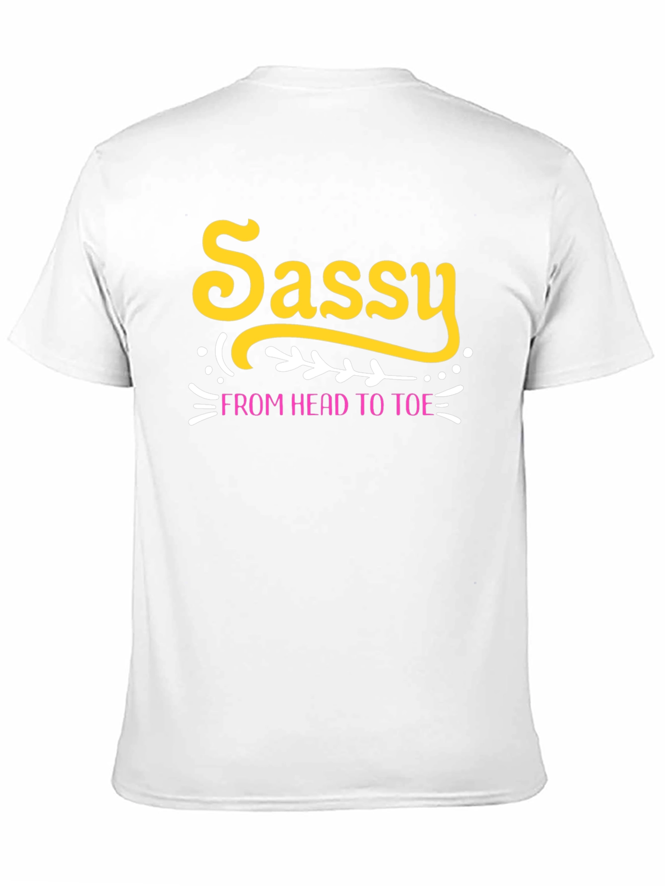 Sassy From Head To Toe Black Tee