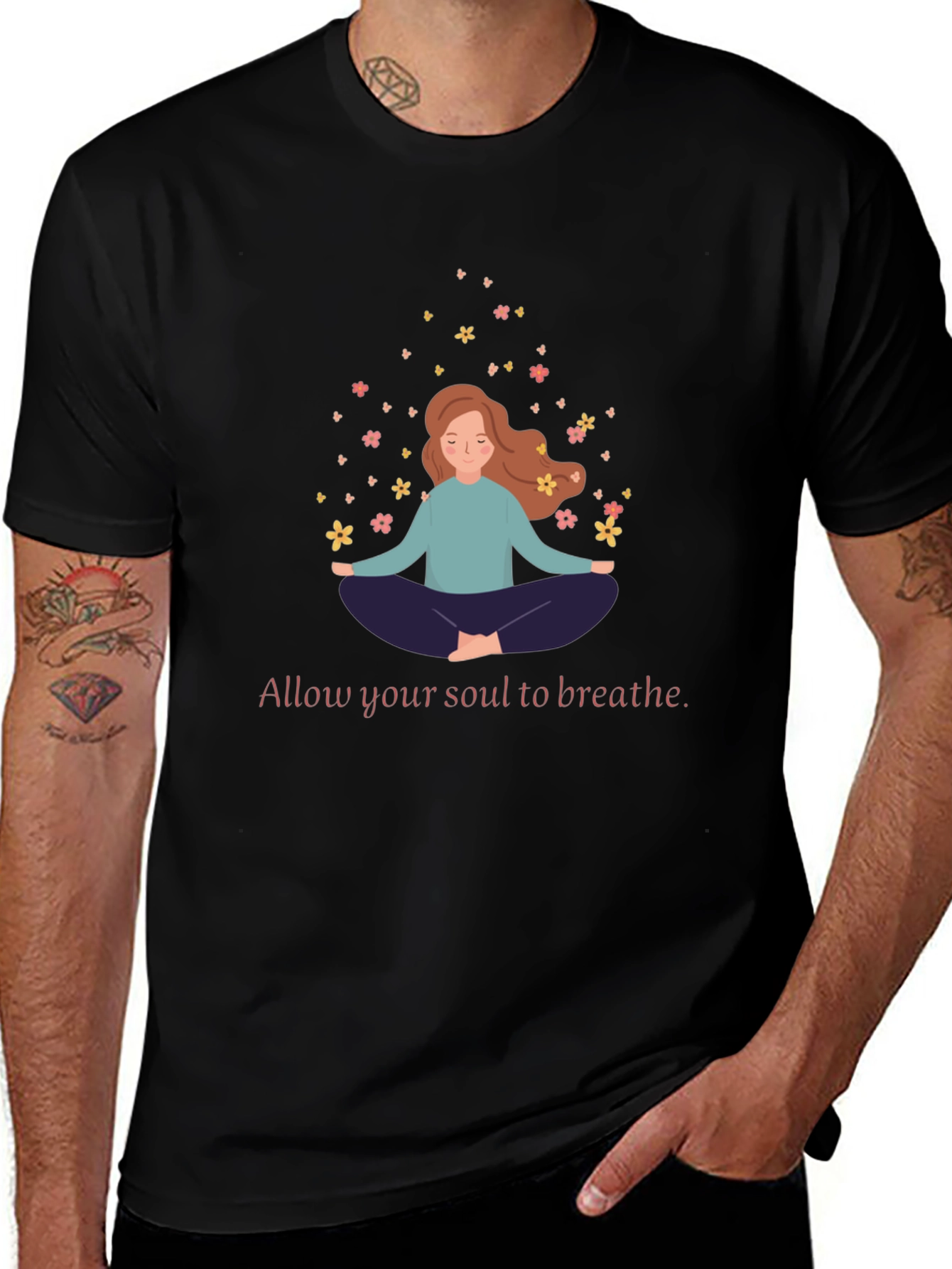 Breathe Soul Graphic Tee