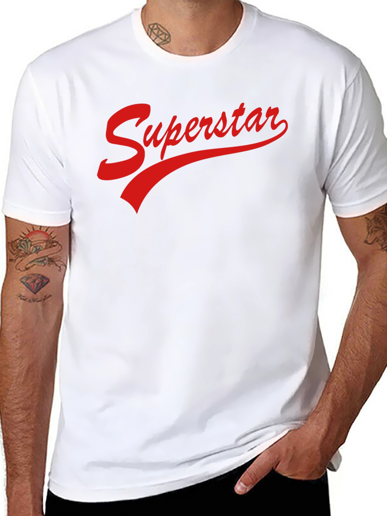 Superstar Graphic Tee - Classic Style