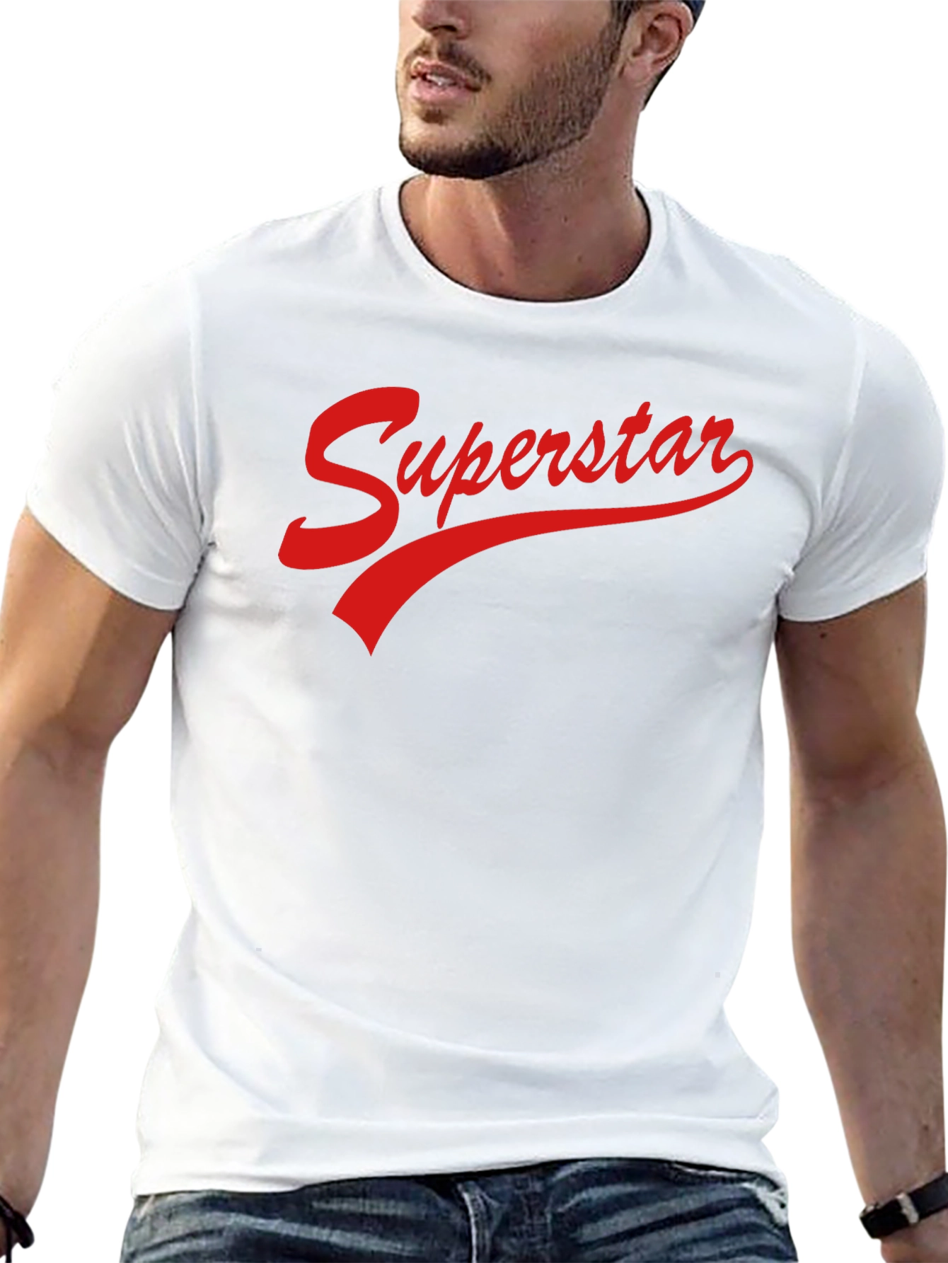 Superstar Graphic Tee - Classic Style