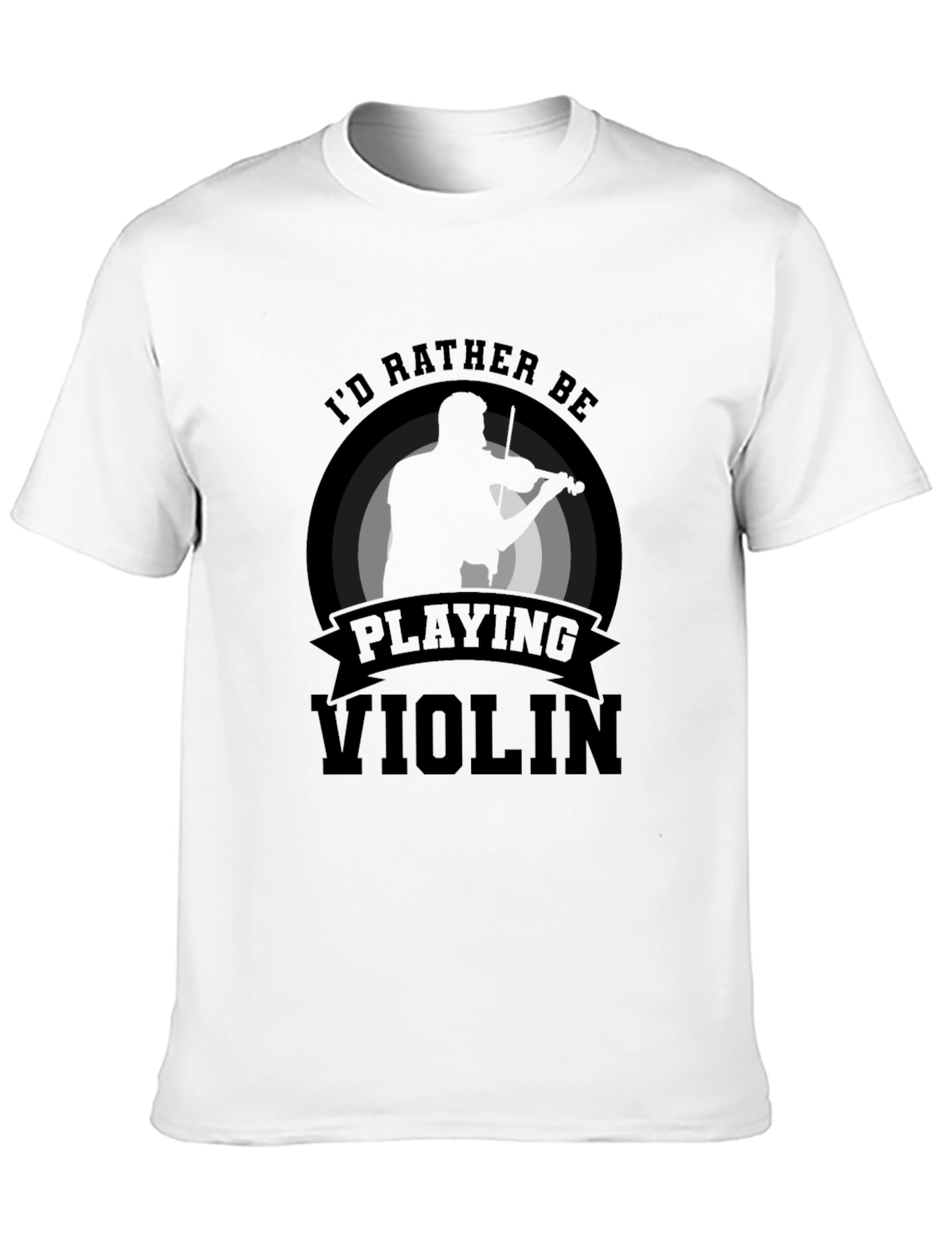 Id Rather Be Playing Violin T-Shirt