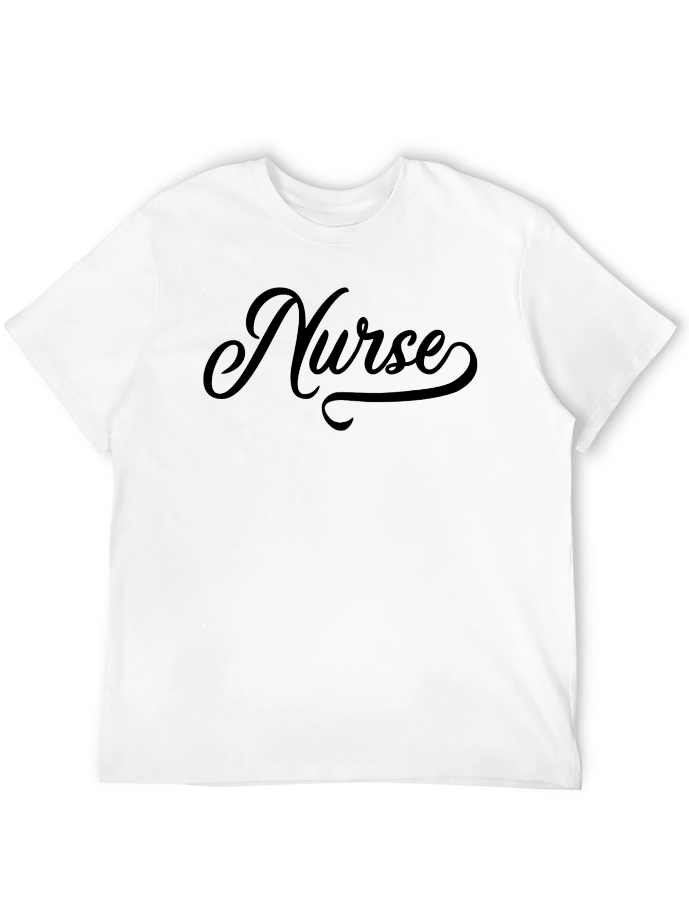 Nurse Graphic T-Shirt - Classic Fit Black