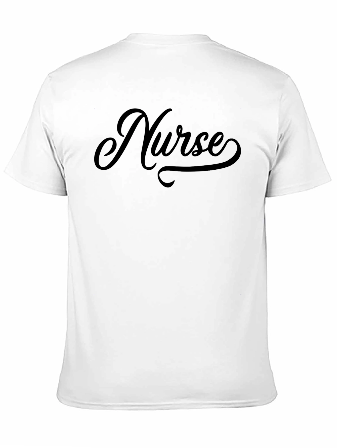Nurse Graphic T-Shirt - Classic Fit Black