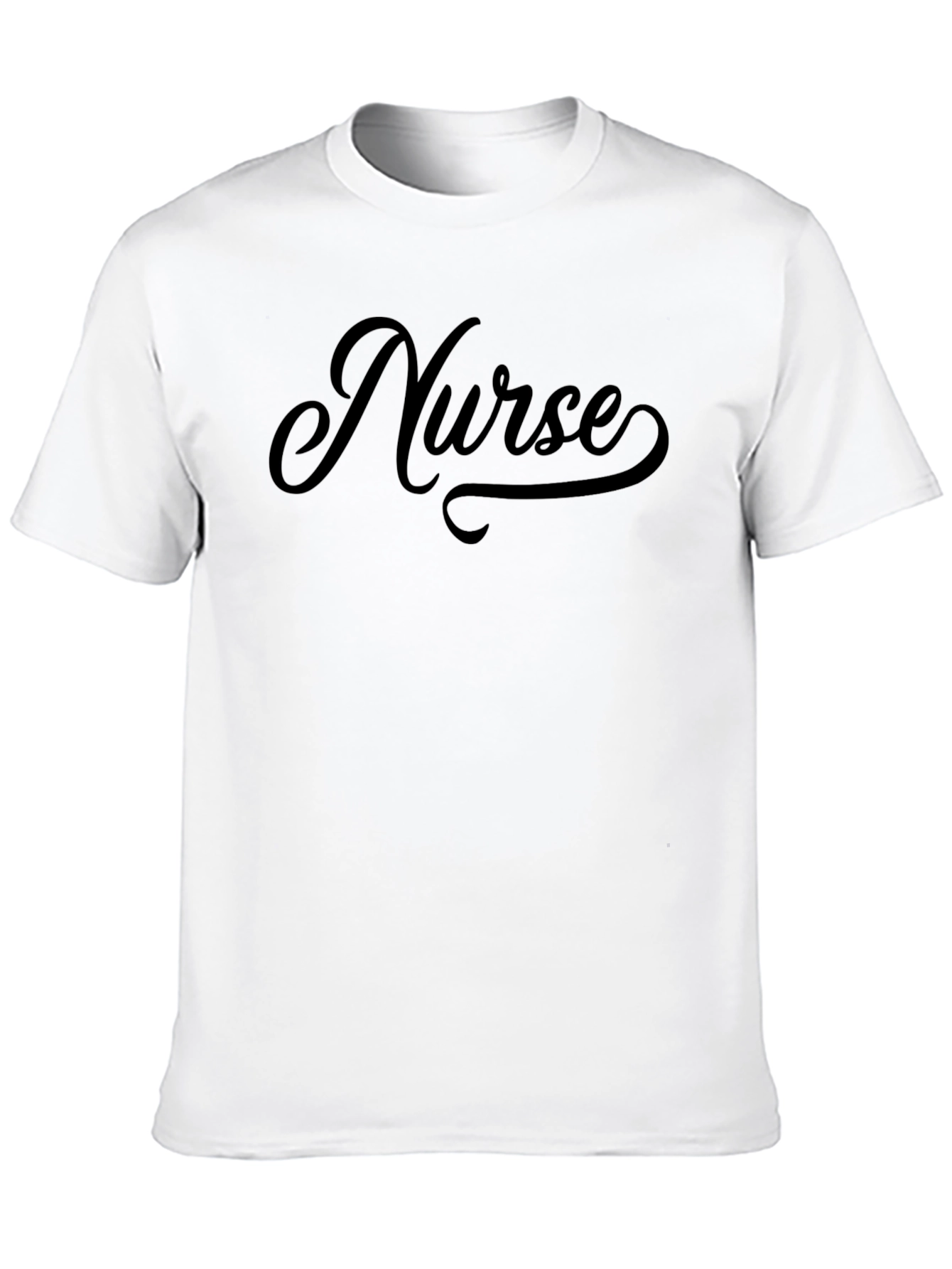 Nurse Graphic T-Shirt - Classic Fit Black