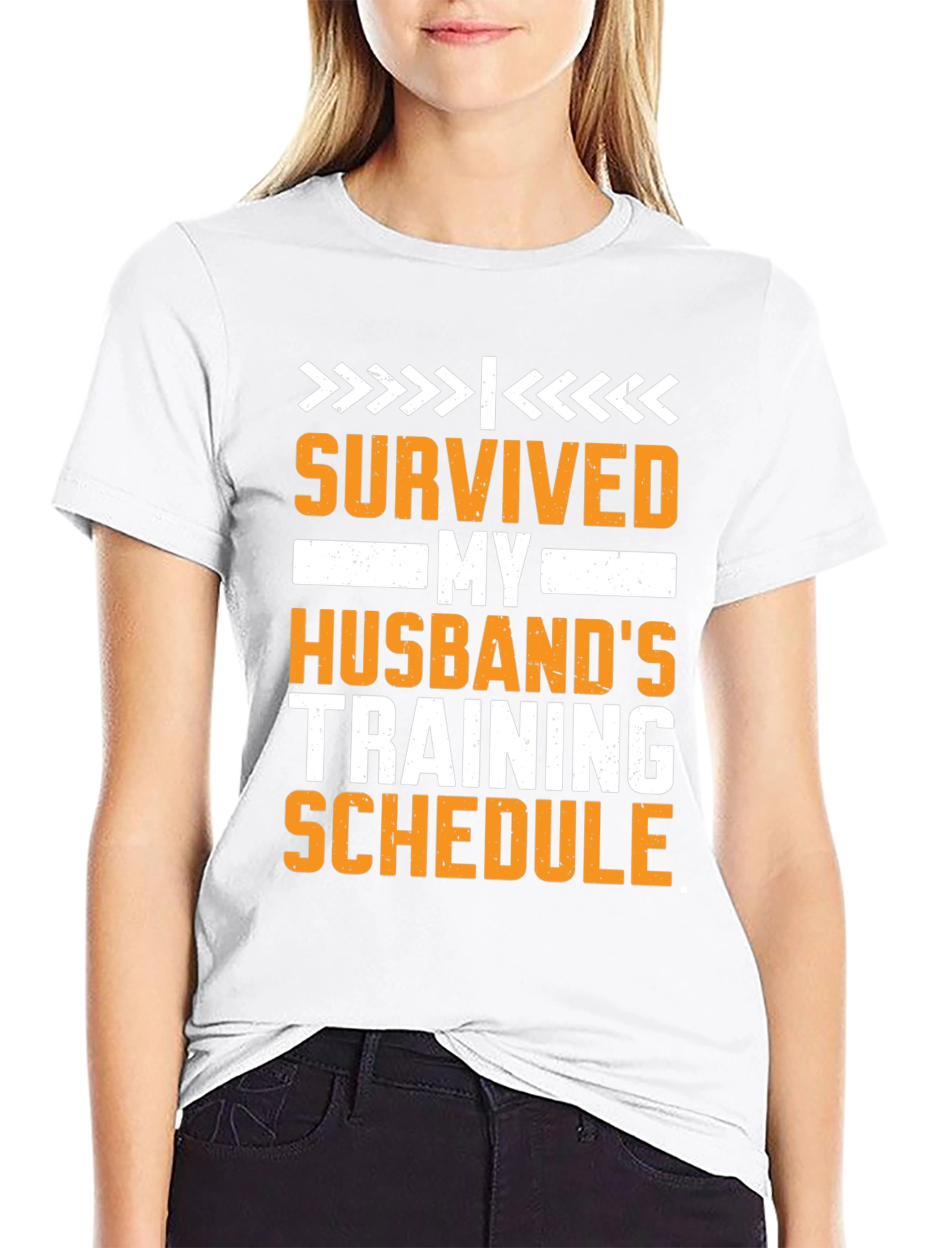 Humorous Survived Husbands Training Schedule T-Shirt