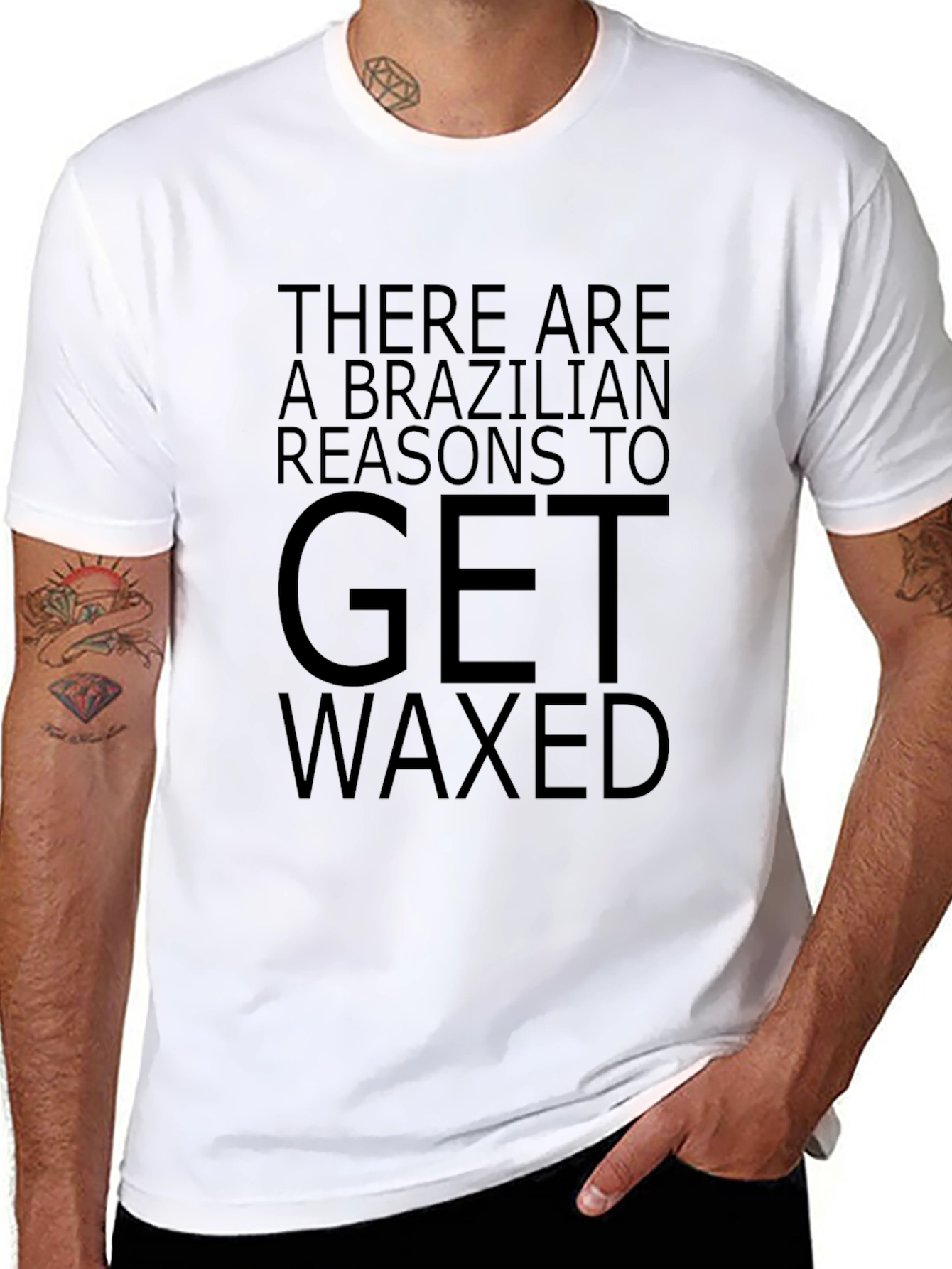 Brazilian Reasons to Get Waxed Graphic Tee