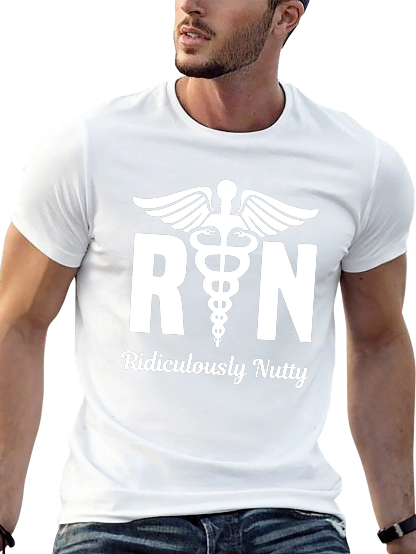 RN Ridiculously Nutty T-Shirt - Nurse Humor Tee