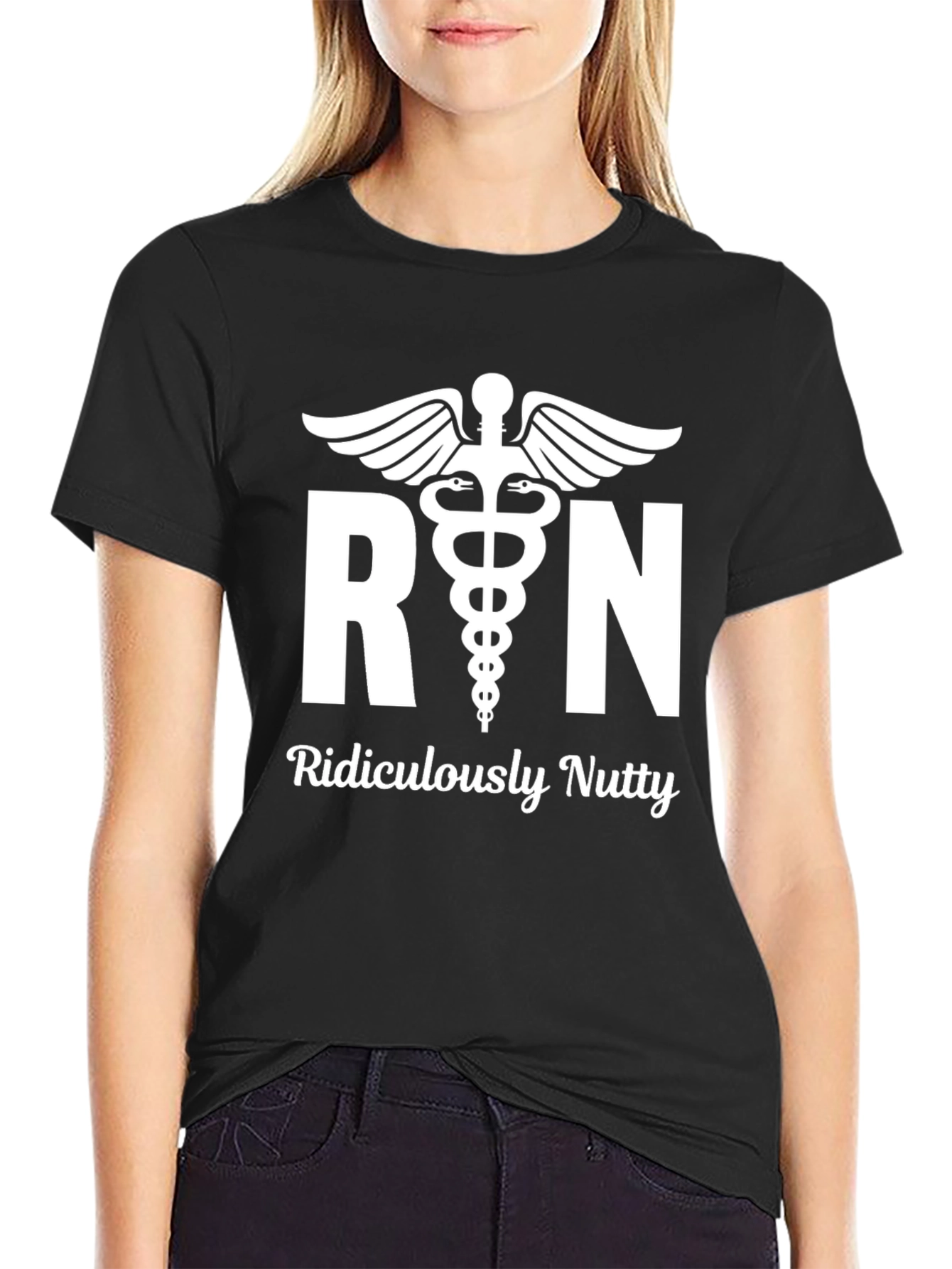 RN Ridiculously Nutty T-Shirt - Nurse Humor Tee