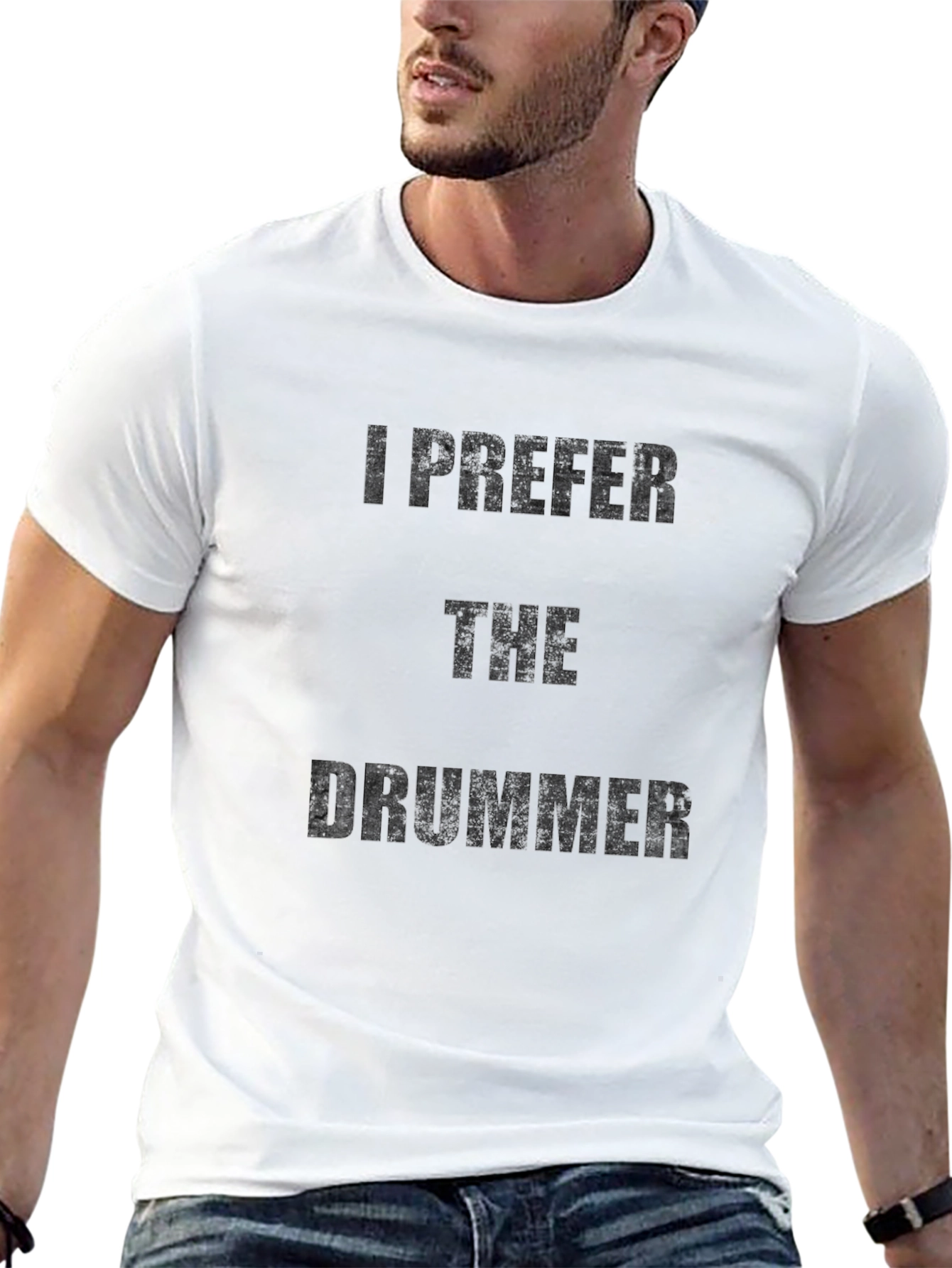I Prefer The Dumplings T-Shirt - Black Graphic Tee