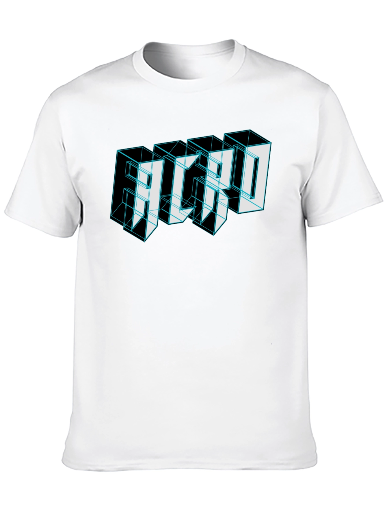 ACRO Graphic Print Black T-Shirt