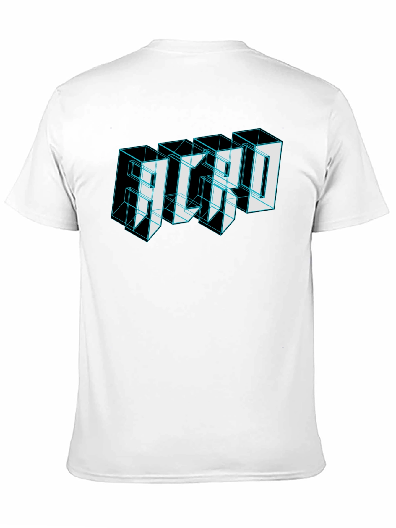 ACRO Graphic Print Black T-Shirt