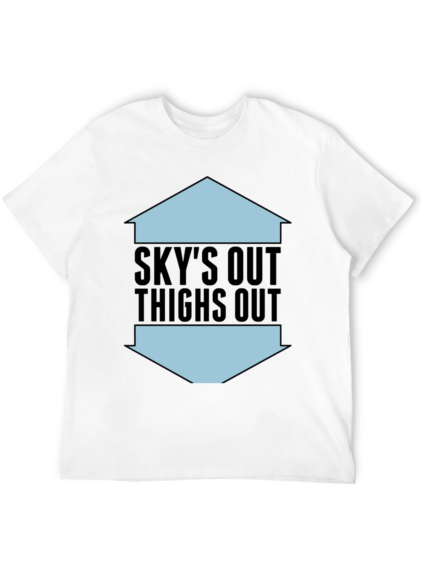 Skys Out Thighs Out Graphic Tee