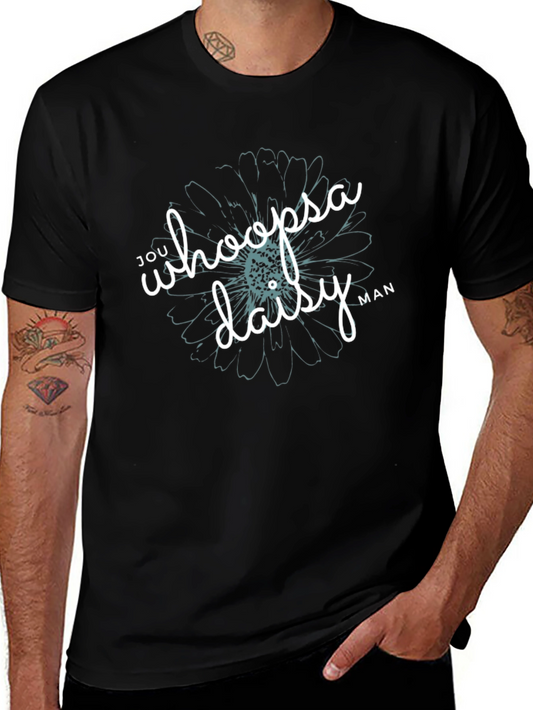 Jou Whoopsa Daisy Man Black T-Shirt