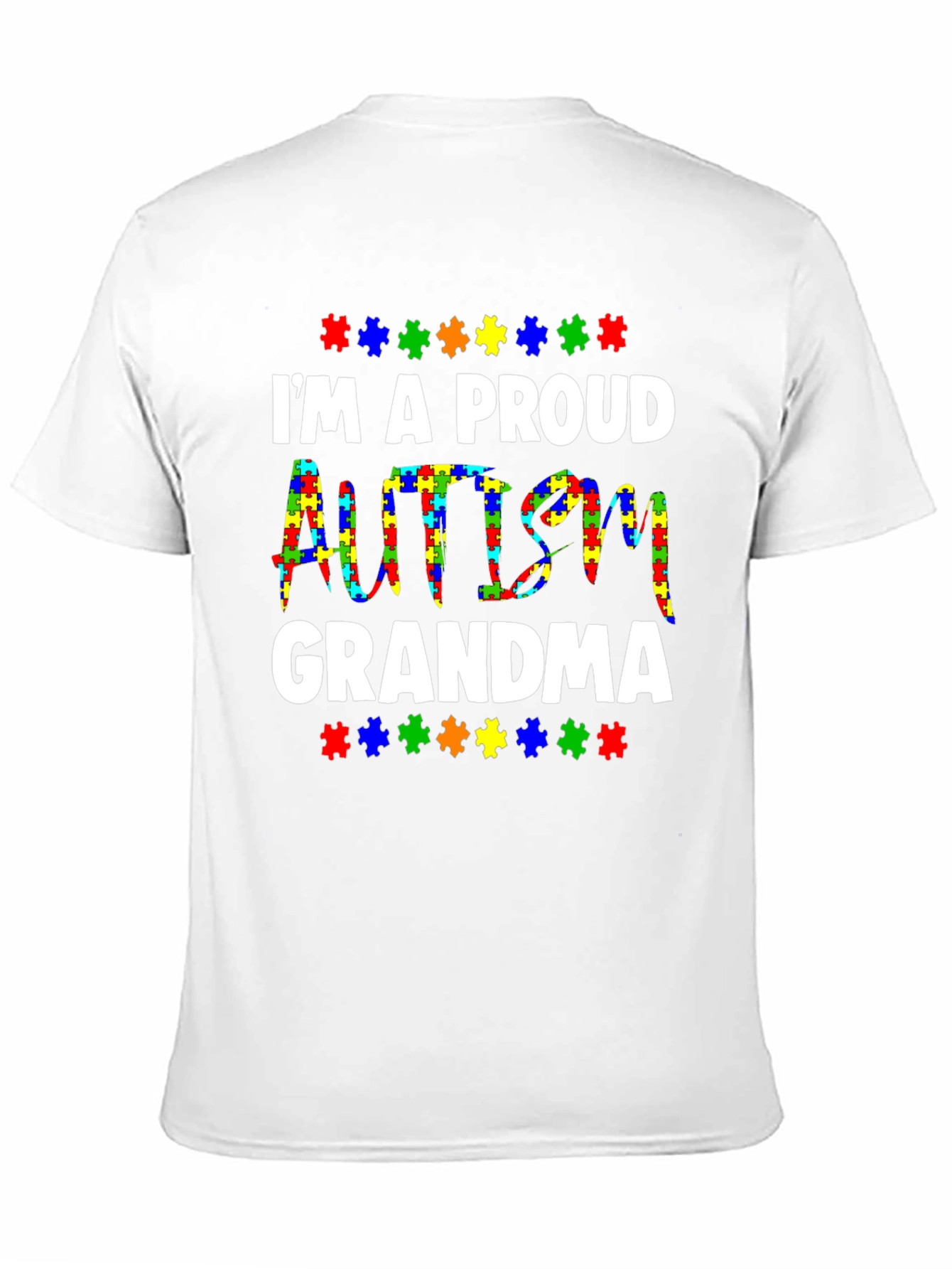 Proud Autism Grandma T-Shirt - Awareness Tee