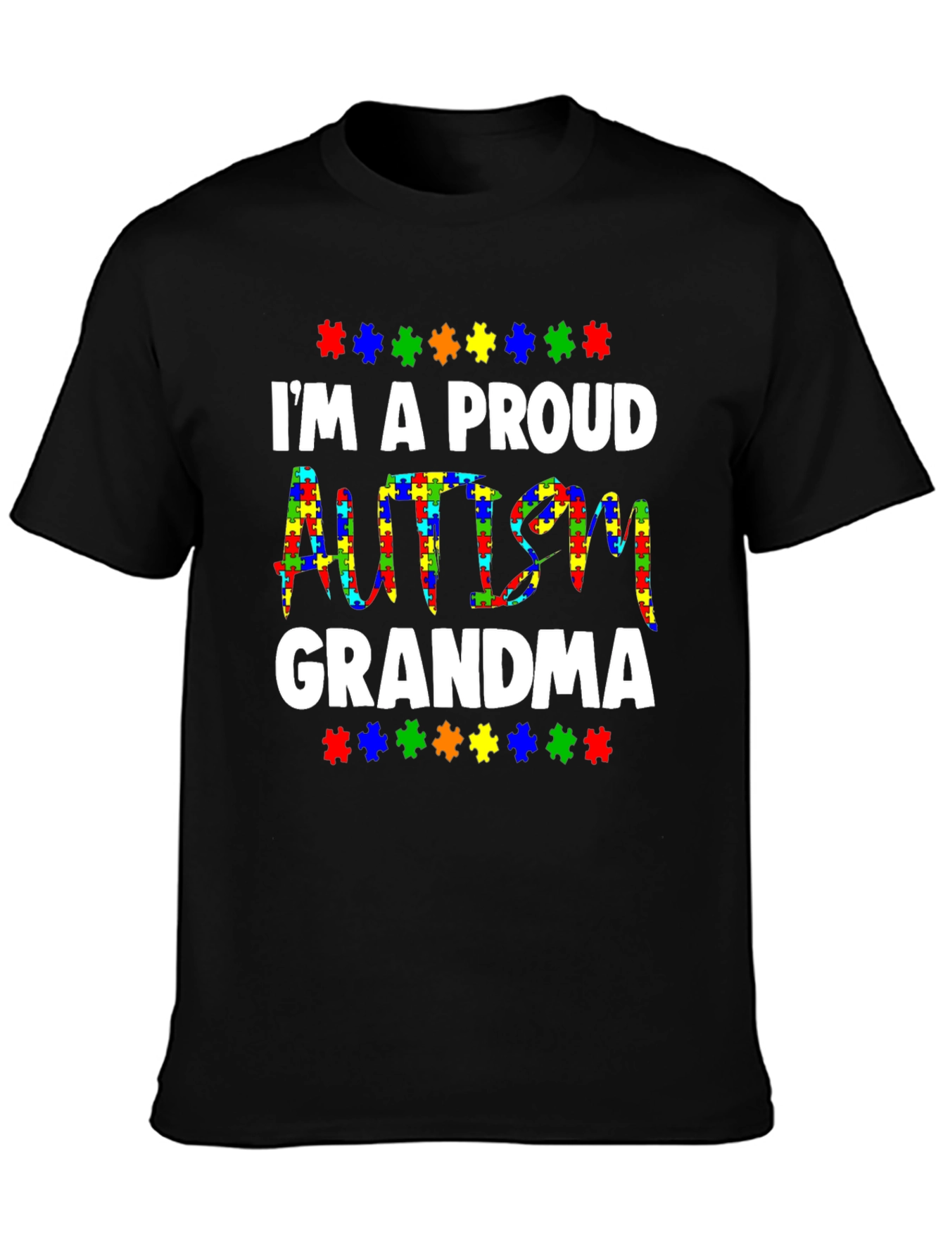 Proud Autism Grandma T-Shirt - Awareness Tee