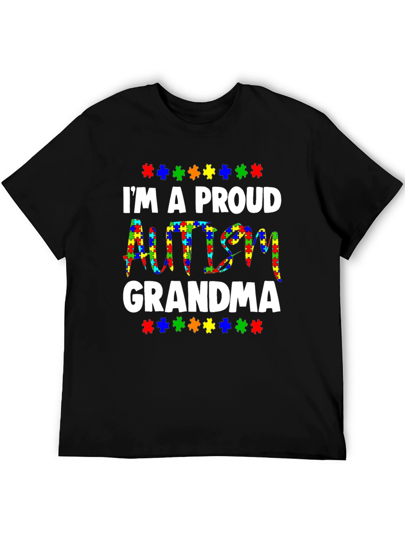Proud Autism Grandma T-Shirt - Awareness Tee