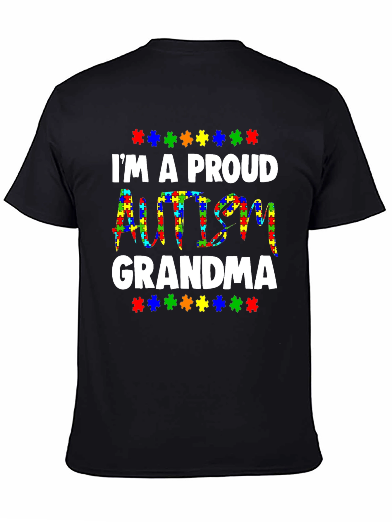 Proud Autism Grandma T-Shirt - Awareness Tee