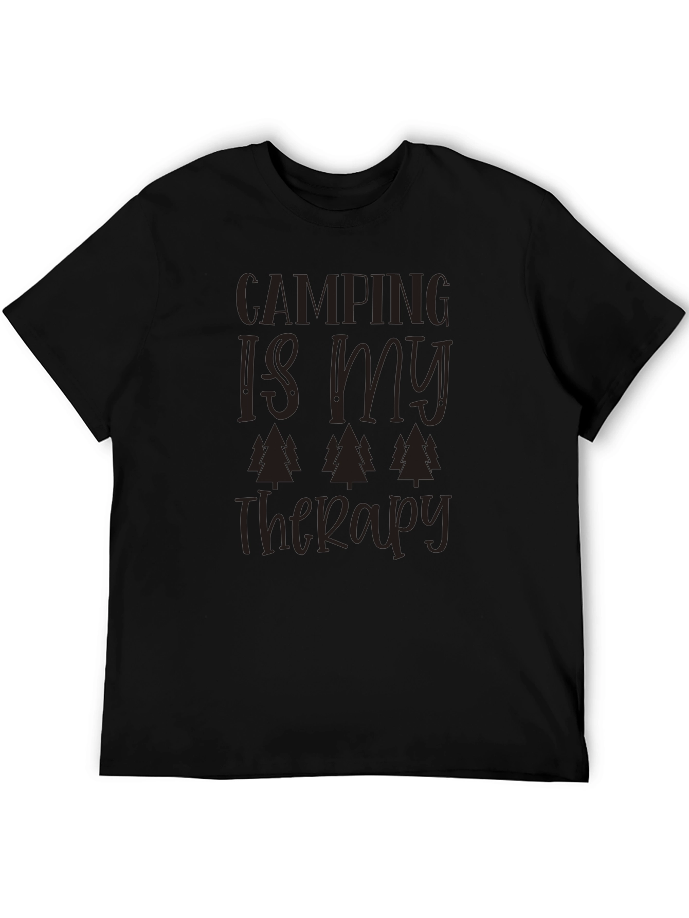 Camping is My Therapy Graphic T-Shirt