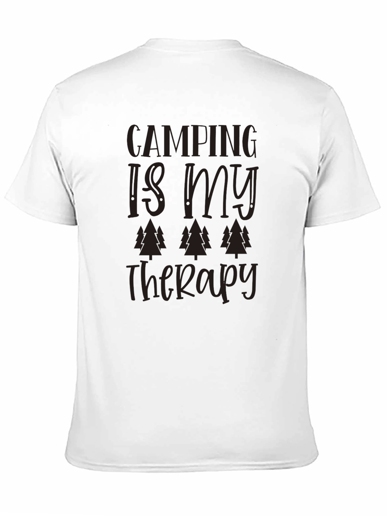 Camping is My Therapy Graphic T-Shirt
