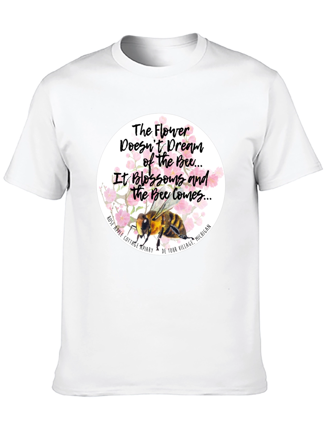 Floral Bee T-Shirt - Flower Dreams
