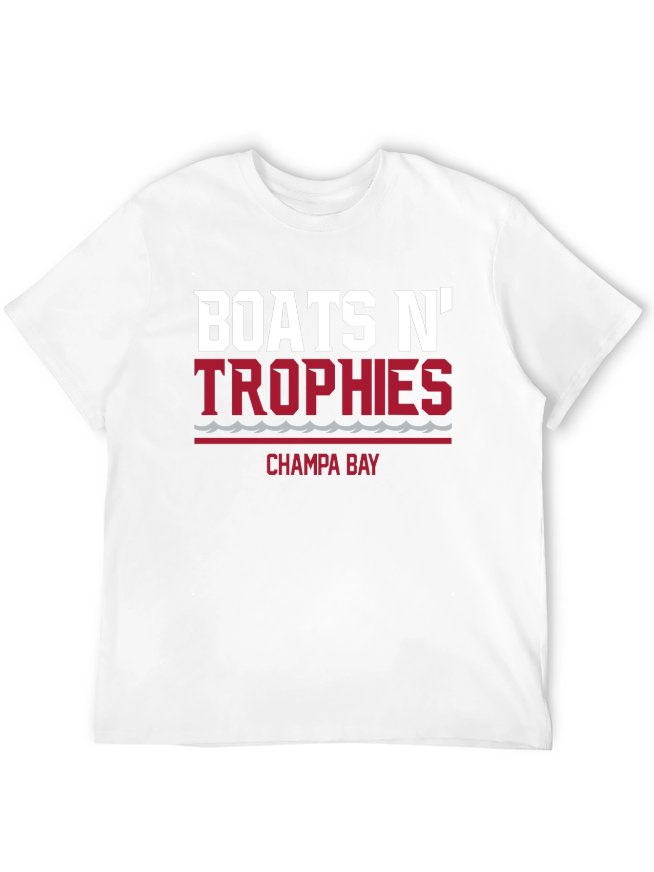 Boats N Trophies Champa Bay Black T-Shirt