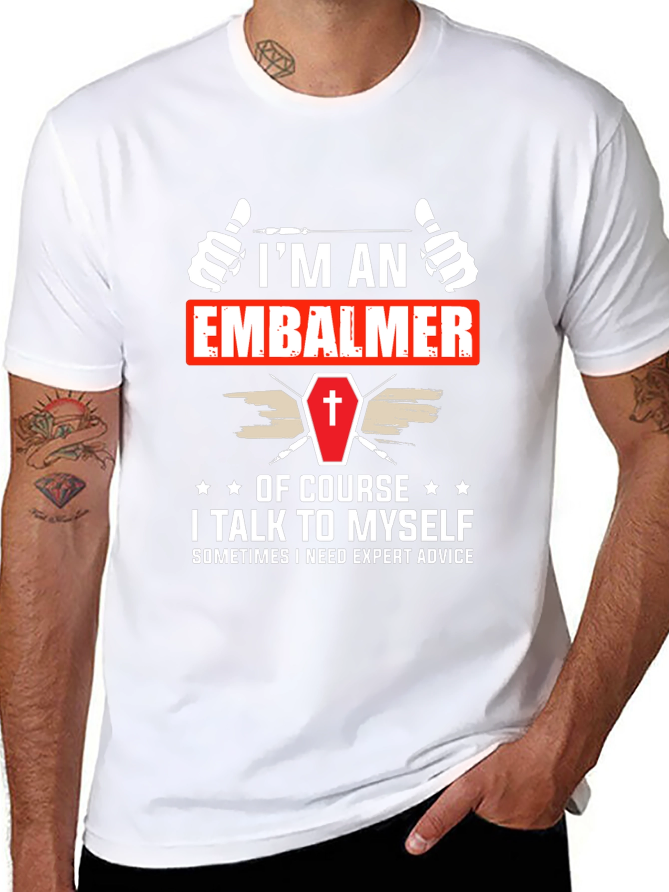 Im An Embalmer T-Shirt Funny Mortician Gift