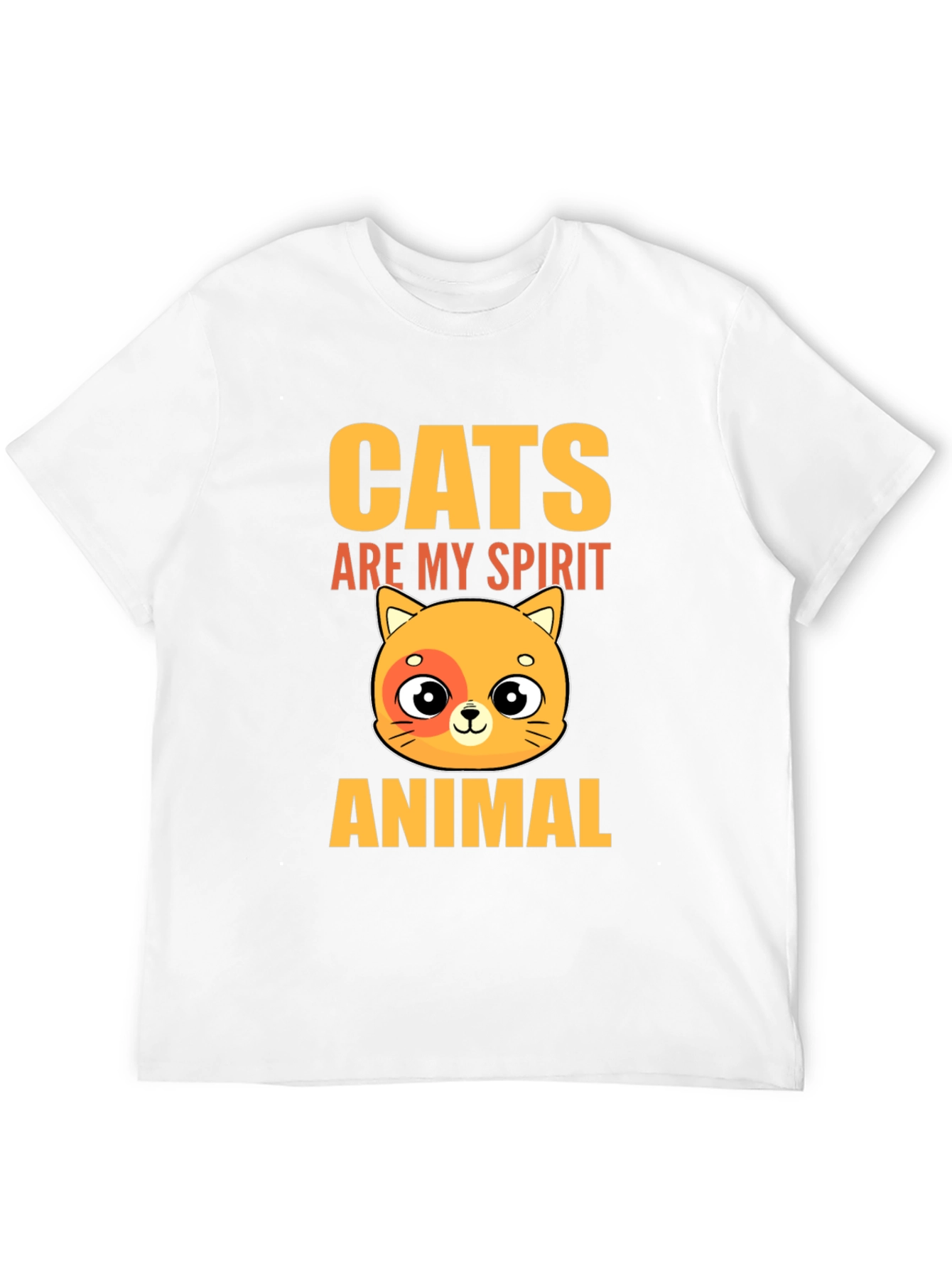 Cats Are My Spirit Animal Graphic Tee