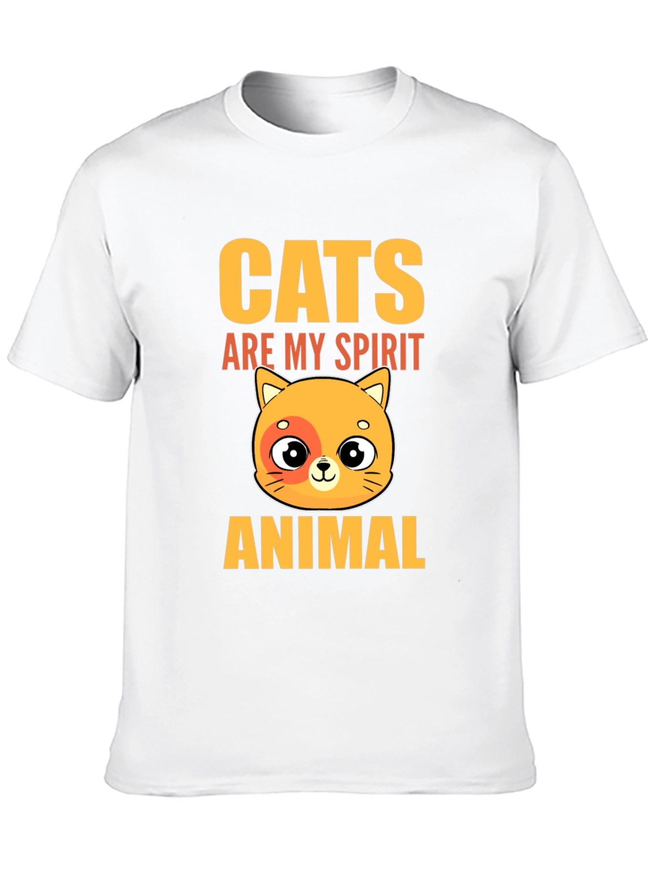 Cats Are My Spirit Animal Graphic Tee