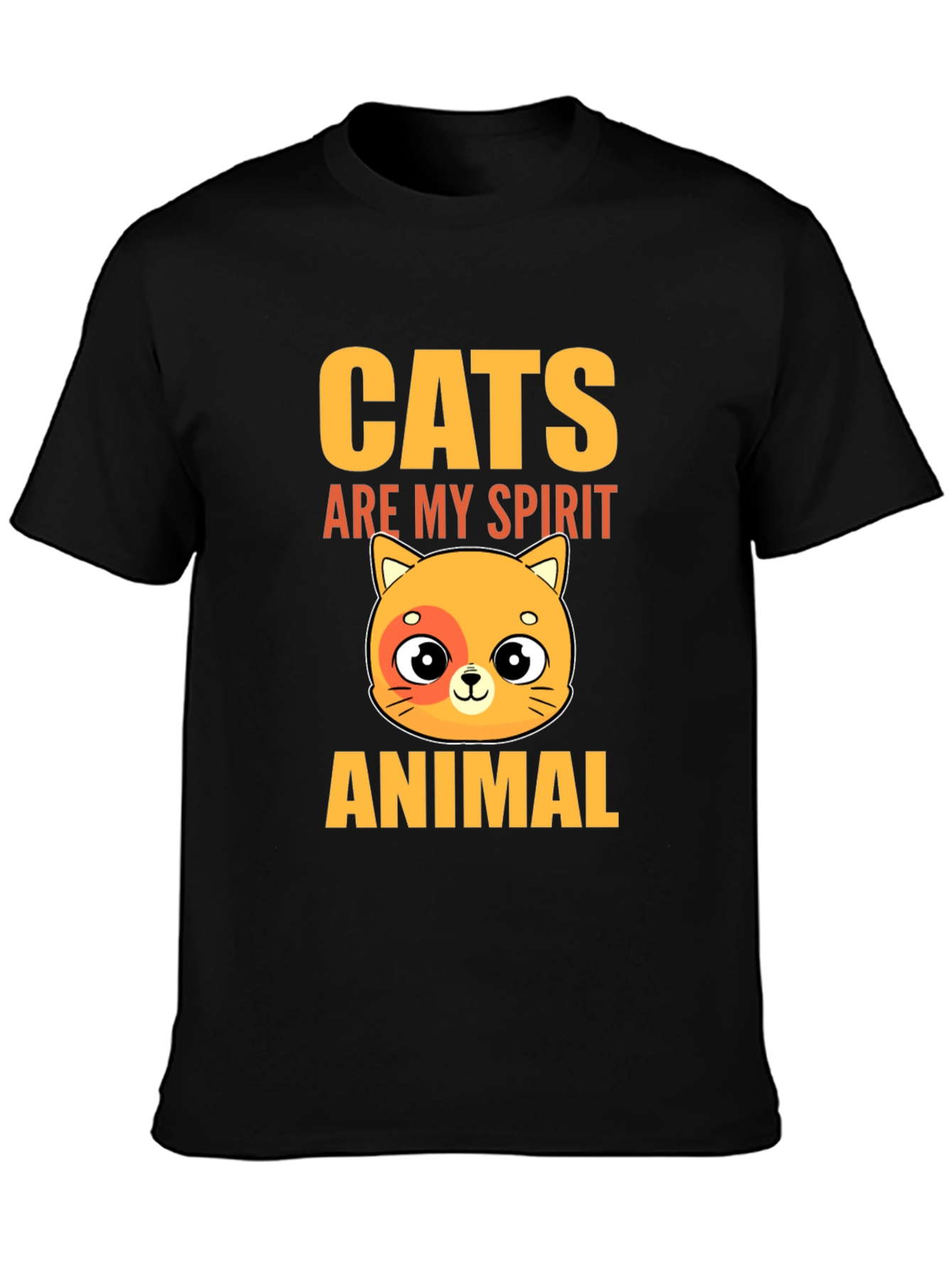 Cats Are My Spirit Animal Graphic Tee
