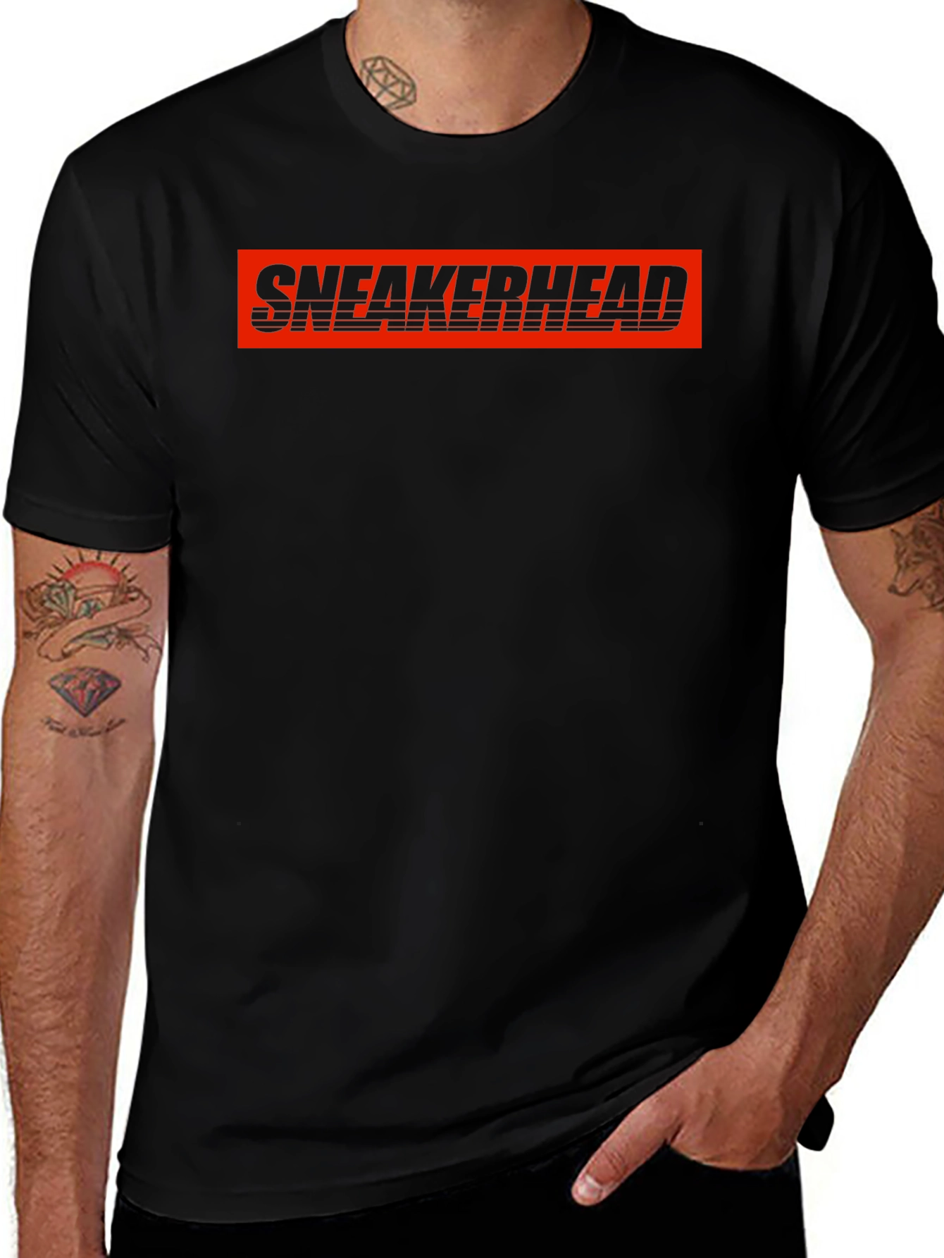 Sneakerhead Black T-Shirt - Bold Graphic Tee