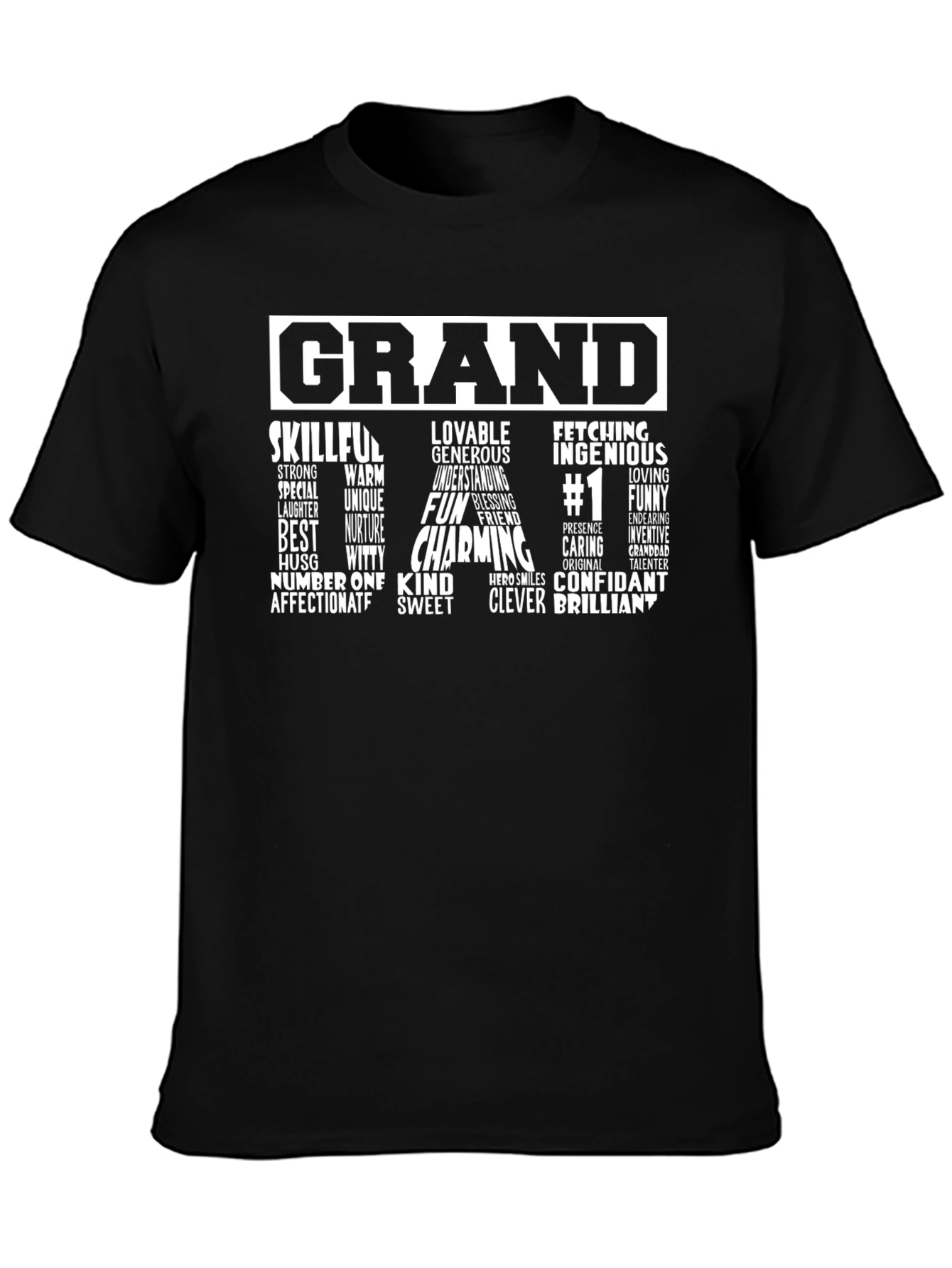 Grand-Tastic Black T-Shirt
