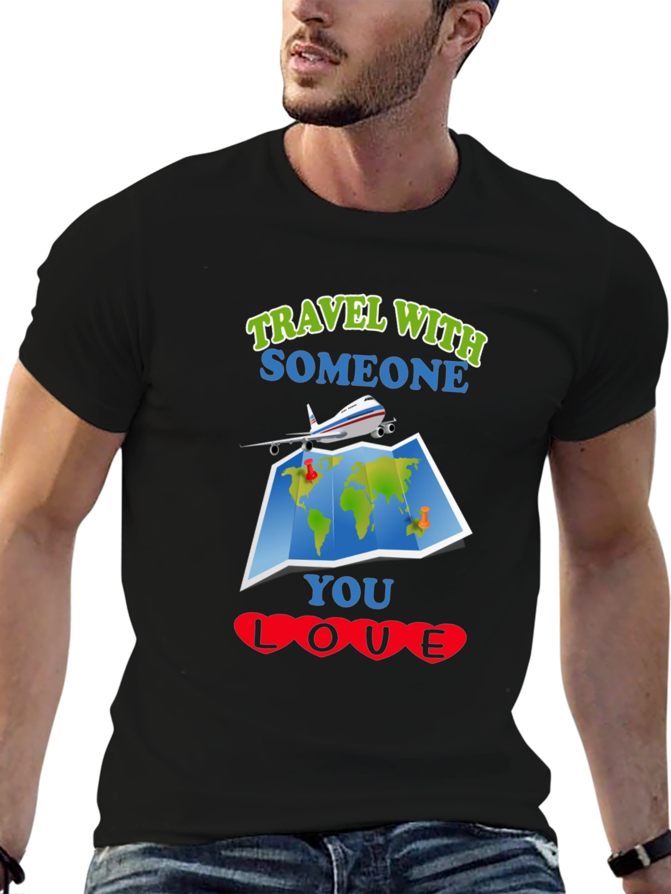 Travel With Someone You Love Graphic T-Shirt