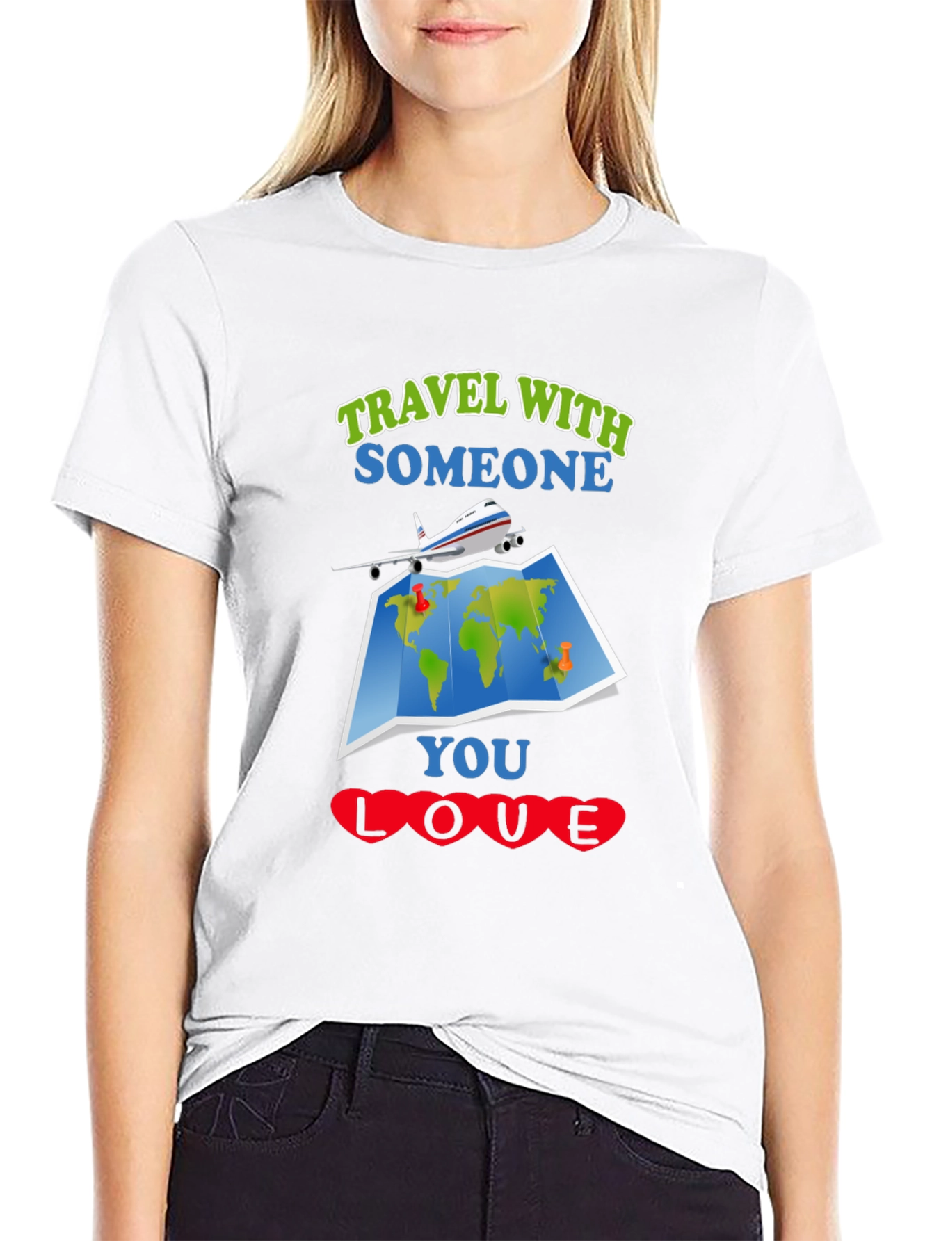 Travel With Someone You Love Graphic T-Shirt