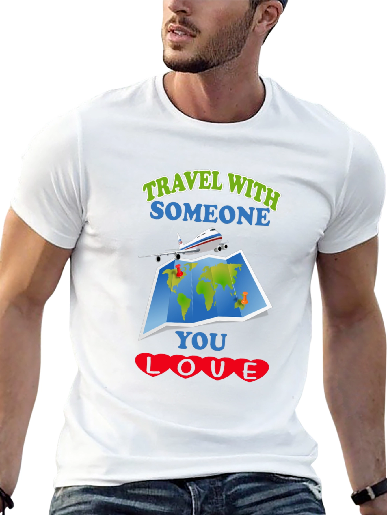 Travel With Someone You Love Graphic T-Shirt