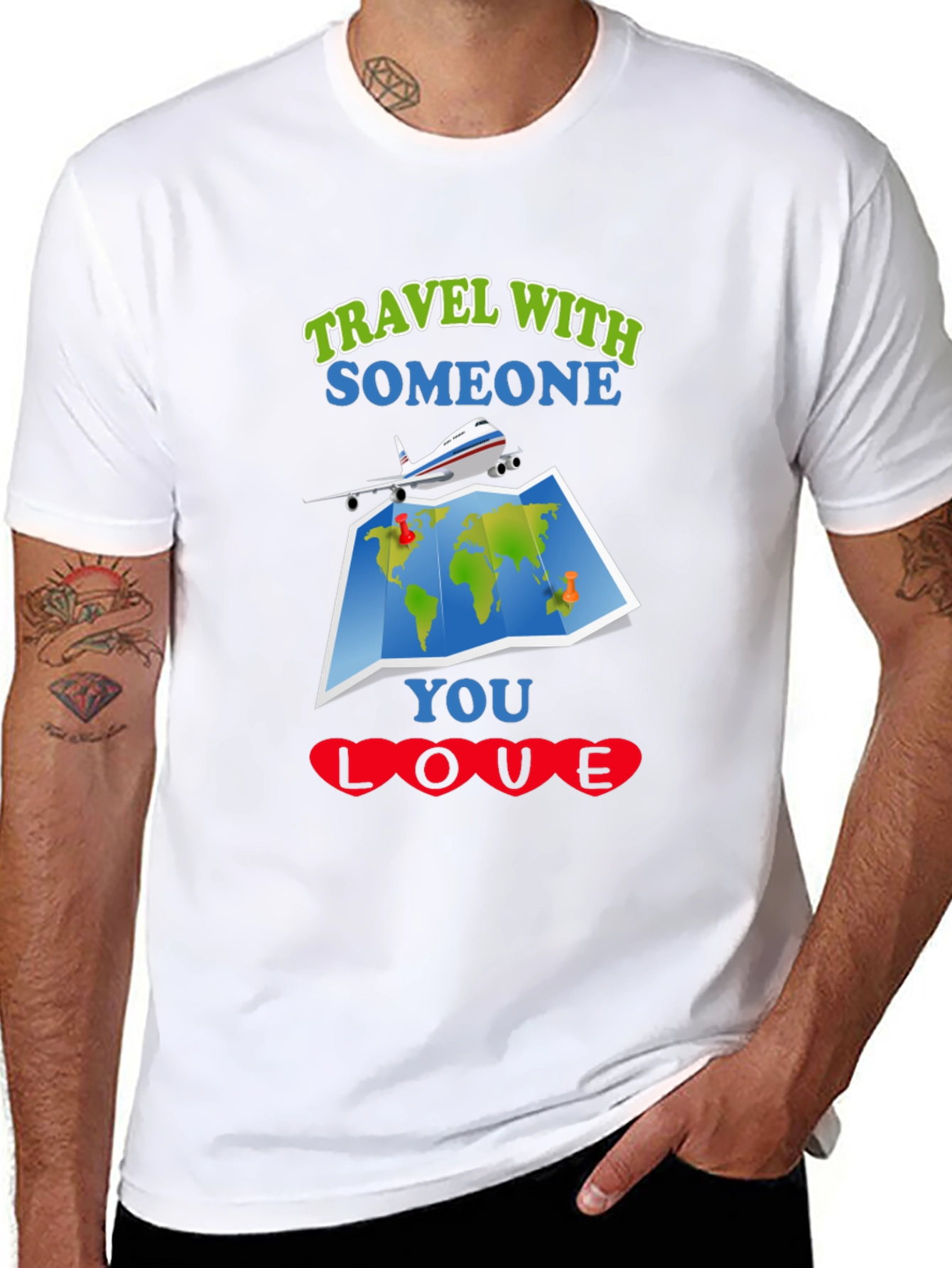Travel With Someone You Love Graphic T-Shirt